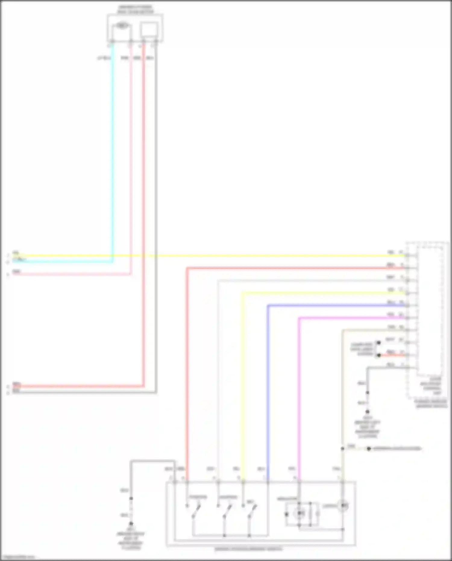 Integra Acura IV (2022-2024): Memory systems circuit (2 of 2)