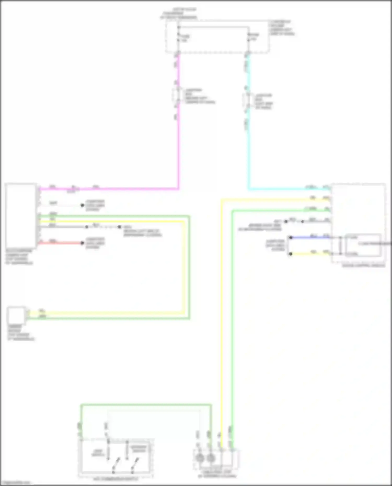 Integra Acura IV (2022-2024): Multipurpose camera circuit