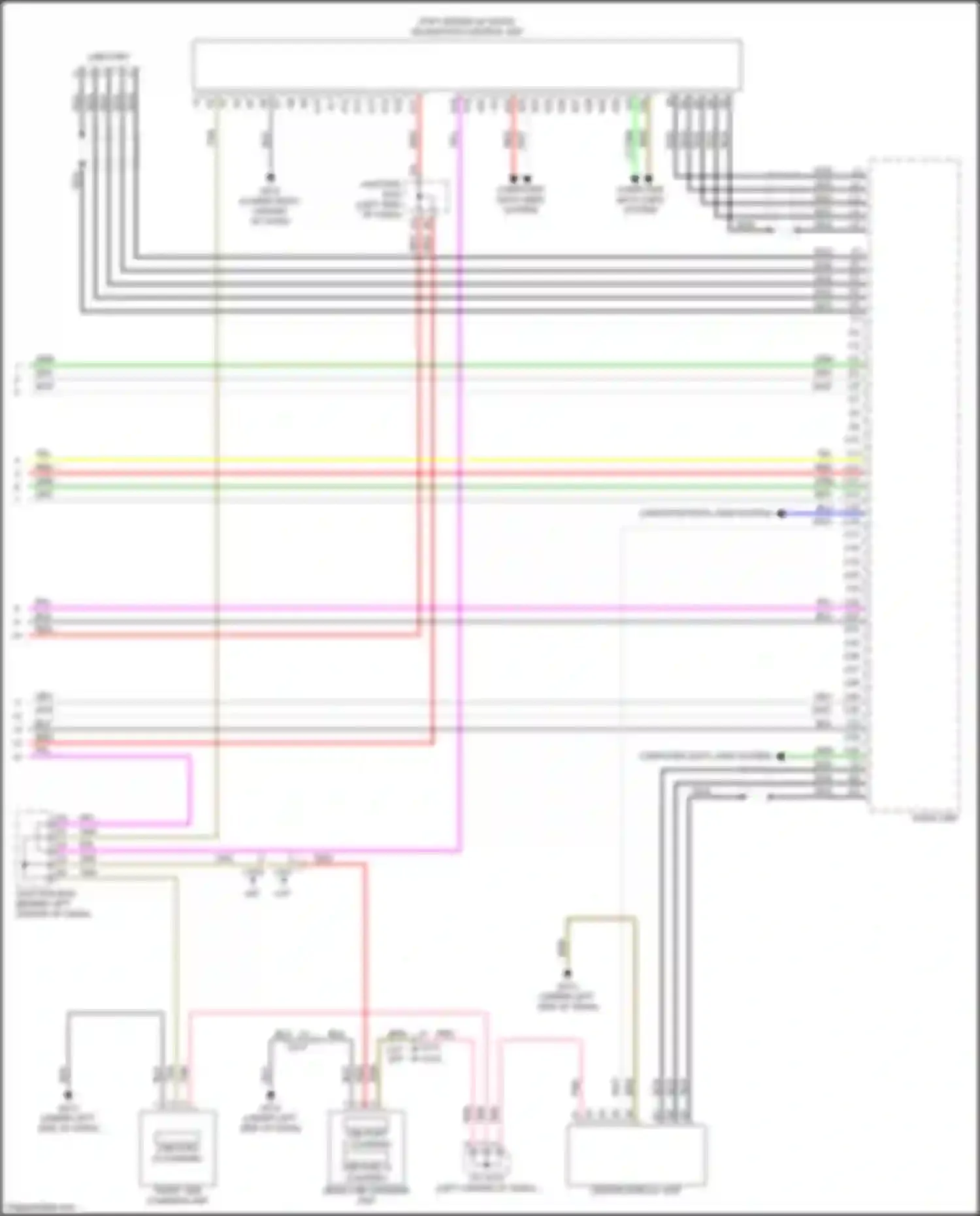 Integra Acura IV (2022-2024): Navigation circuit, w/ amplifier (5 of 5)