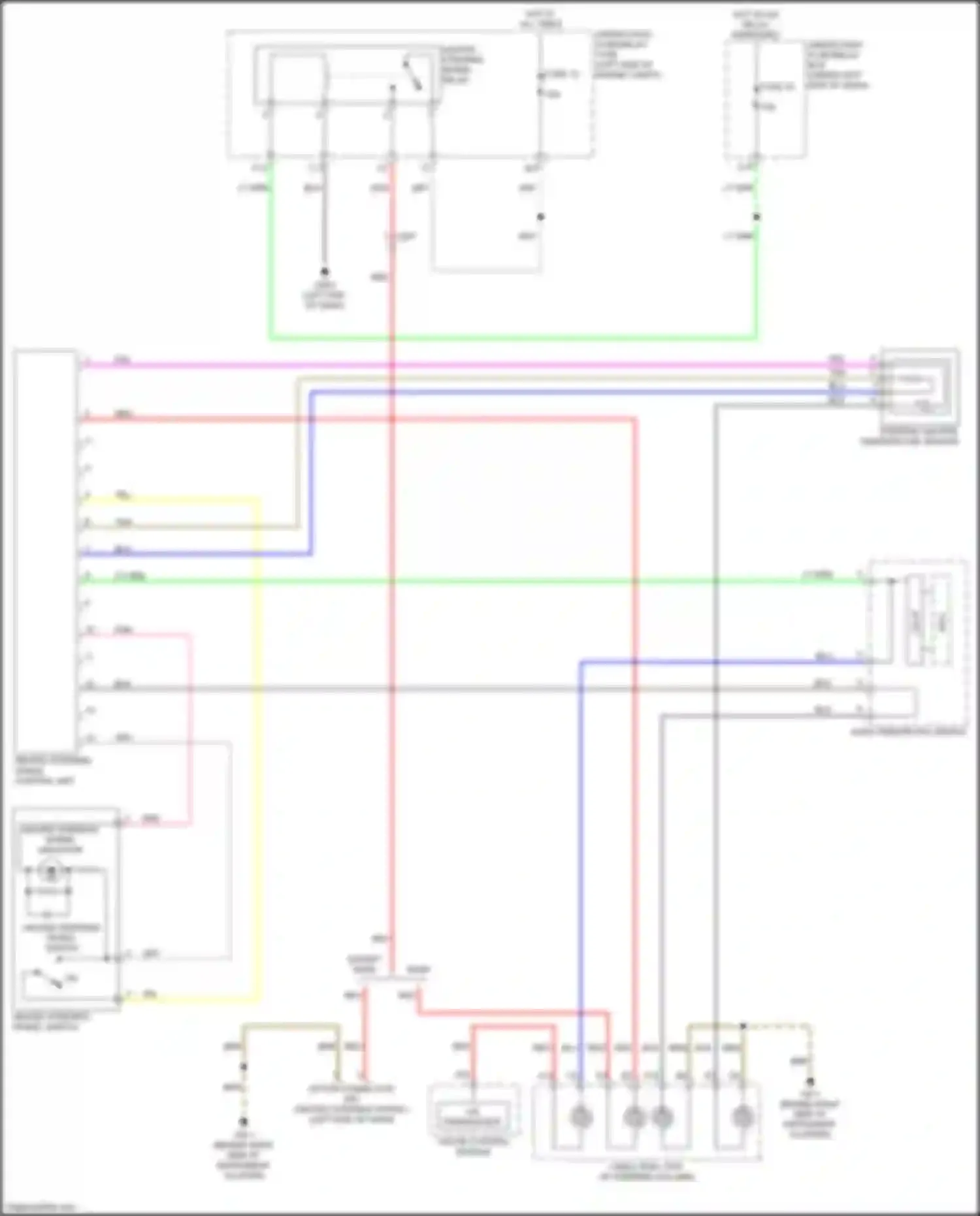 Integra Acura IV (2022-2024): Heated steering wheel circuit