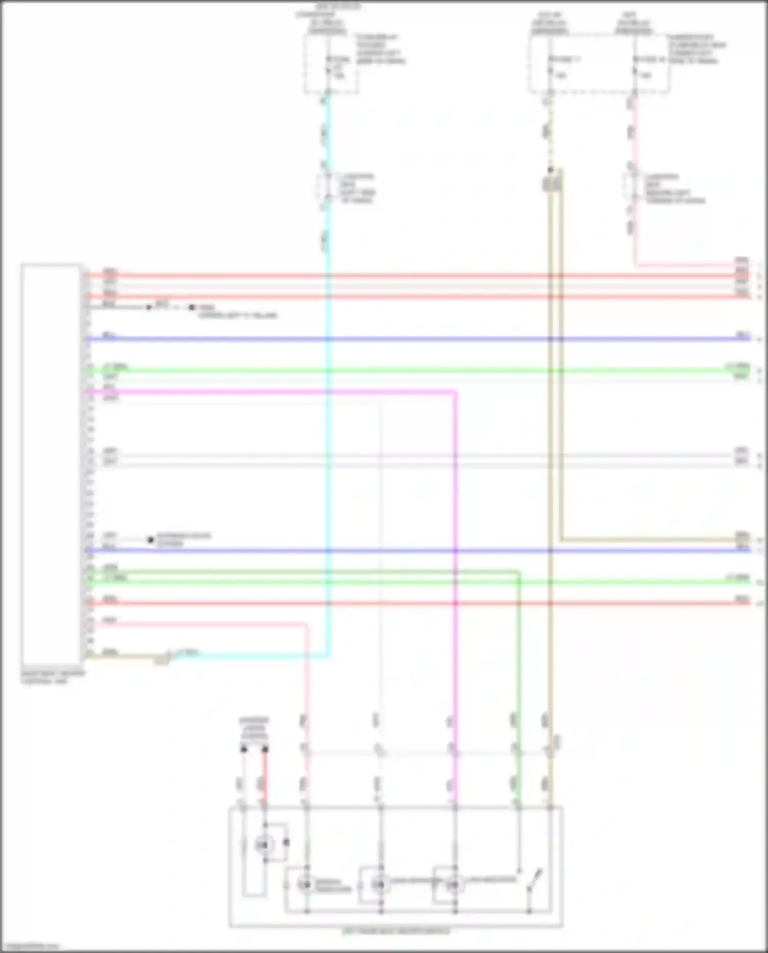 Integra Acura IV (2022-2024): Rear heated seats circuit (1 of 2)