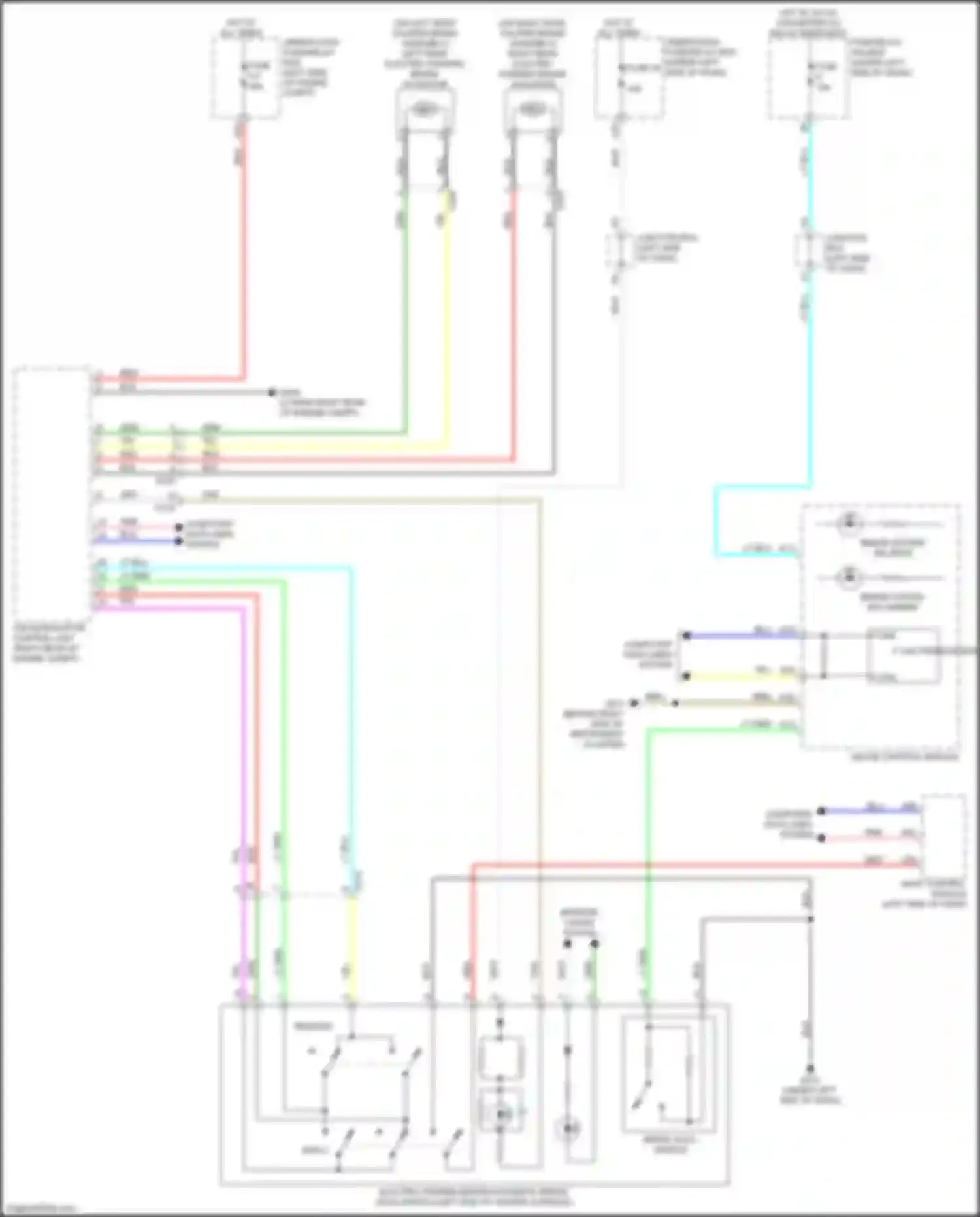 Integra Acura IV (2022-2024): Electric parking brake circuit