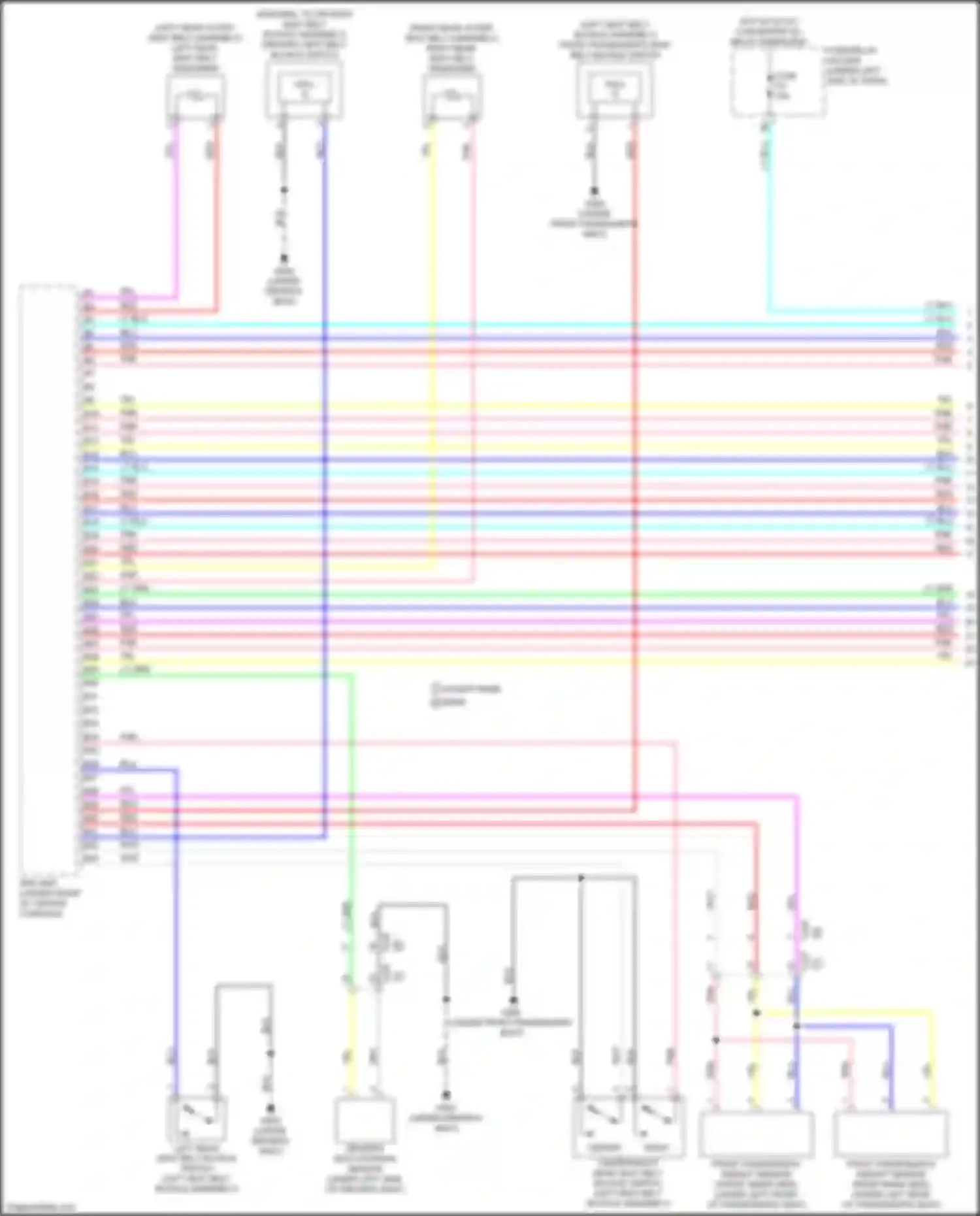 Integra Acura IV (2022-2024): Supplemental restraints circuit (1 of 4)