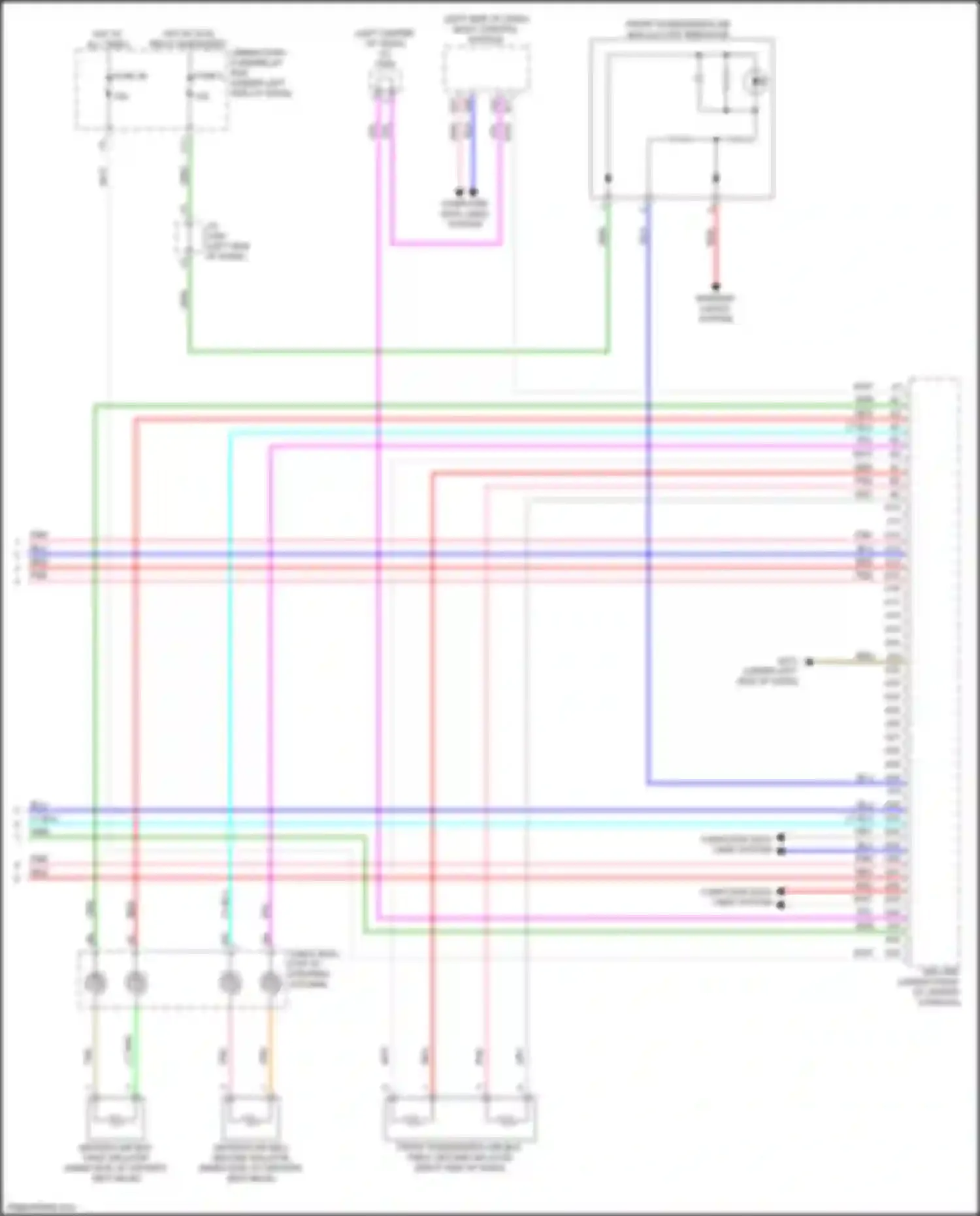 Integra Acura IV (2022-2024): Supplemental restraints circuit (4 of 4)