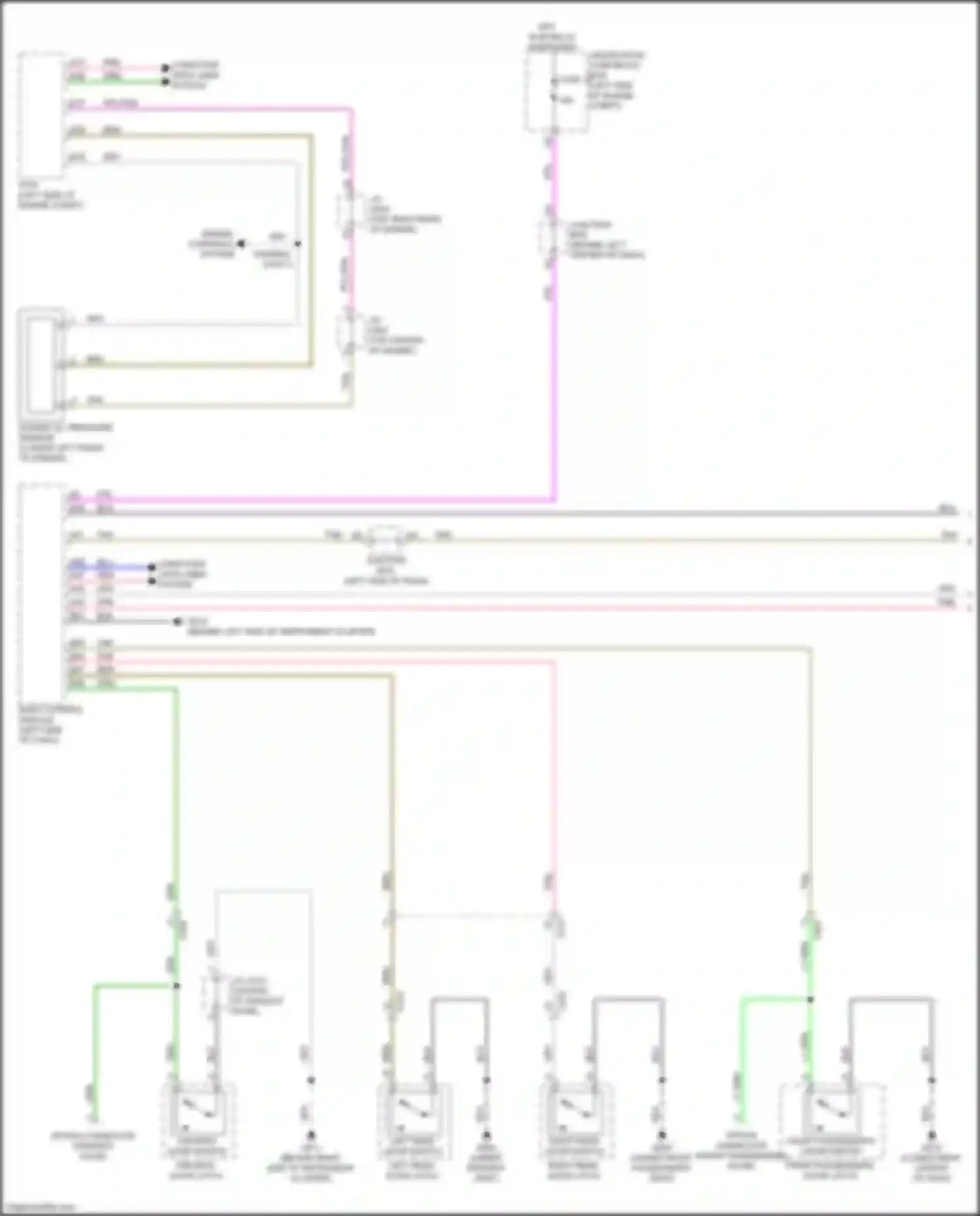 Integra Acura IV (2022-2024): Chime circuit (1 of 2)