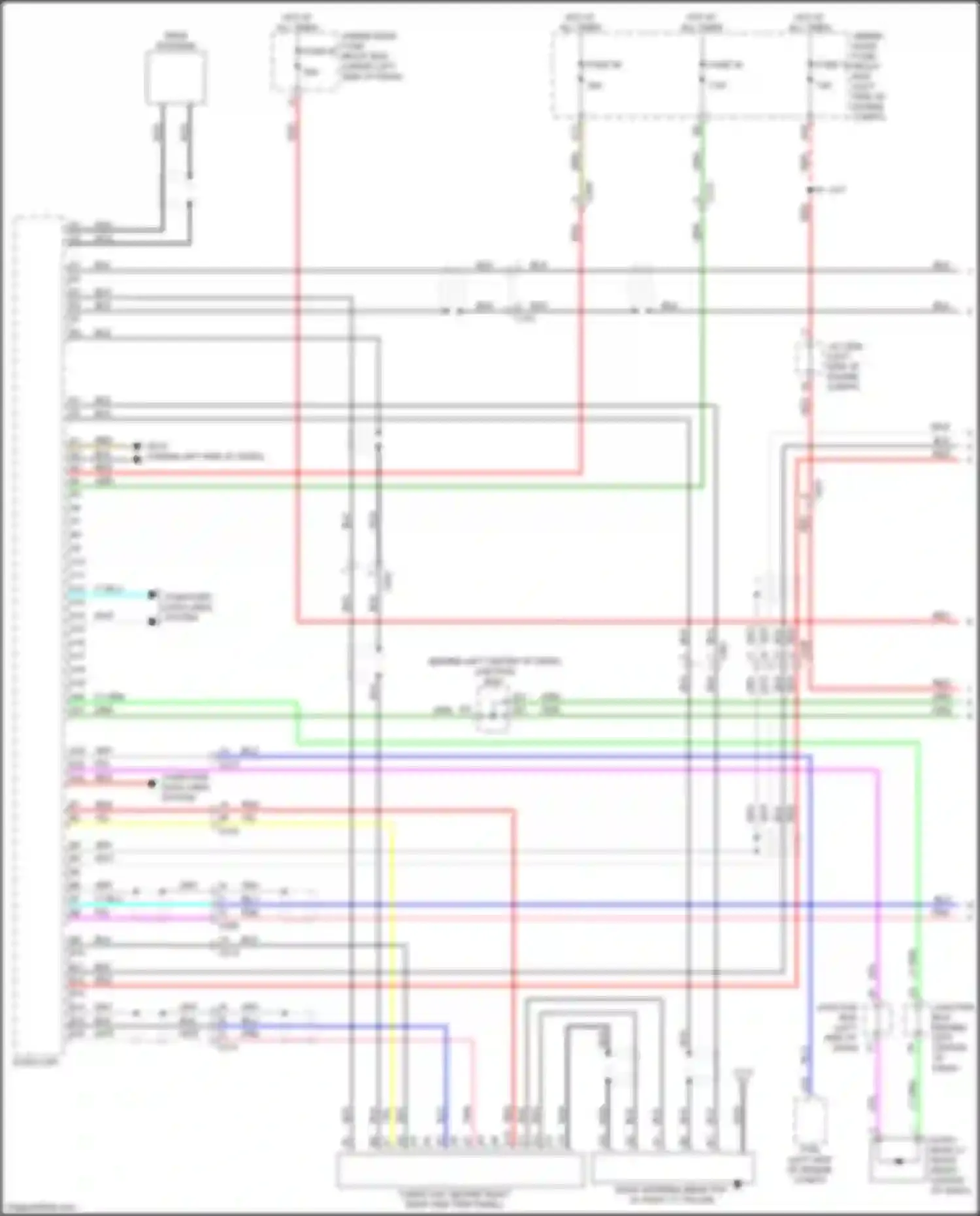 Wiring diagram audio back lt diode for Acura Integra IV (2022-2024) (2 of 3)