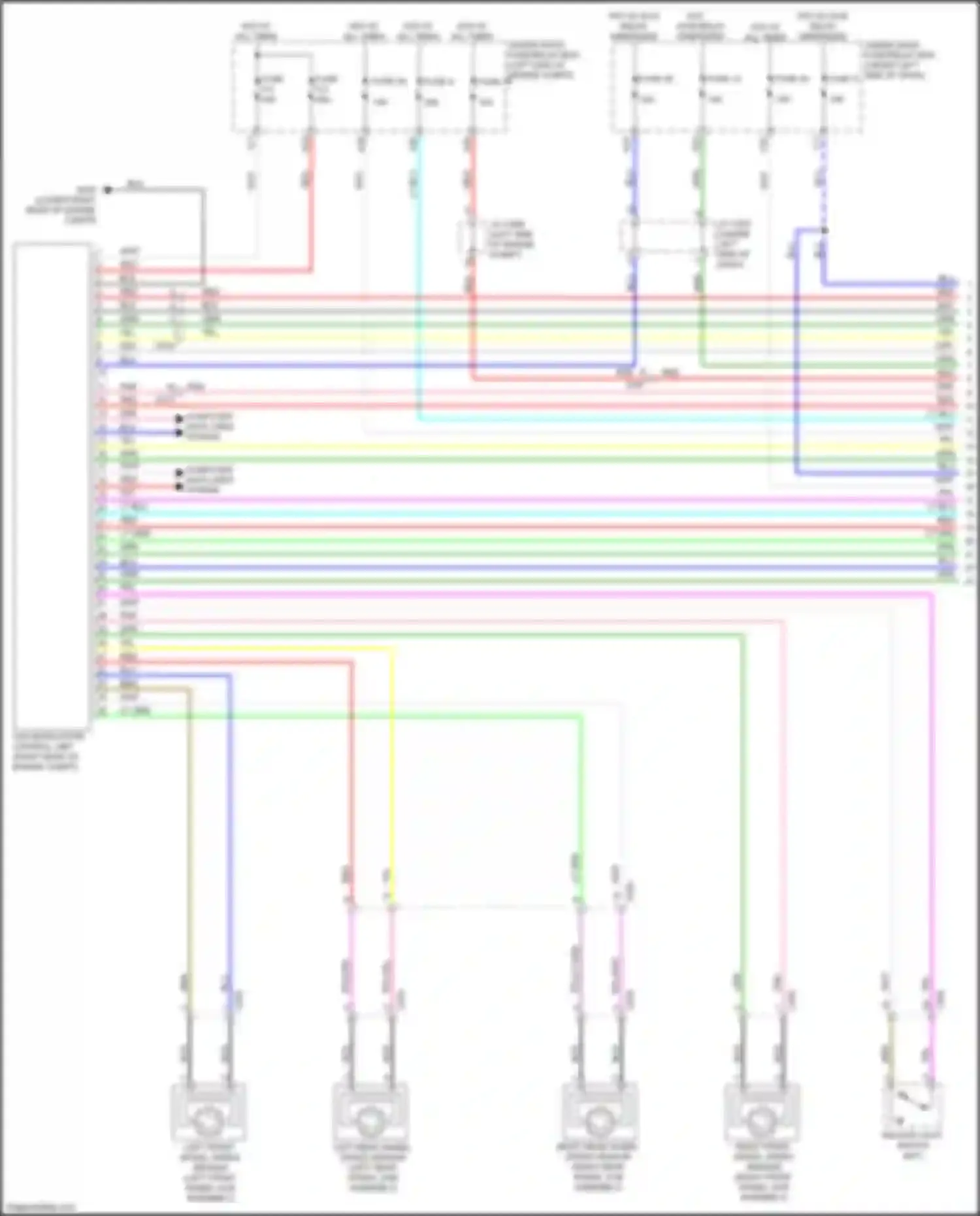 Wiring diagram backup light switch for Acura Integra IV (2022-2024) (1 of 5)