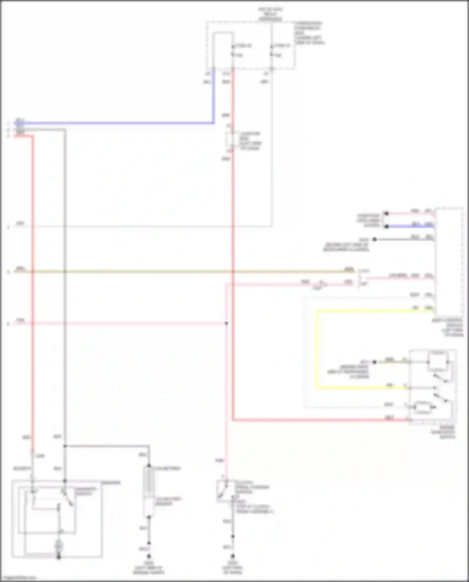 Wiring diagram body control module for Acura Integra IV (2022-2024) (9 of 27)