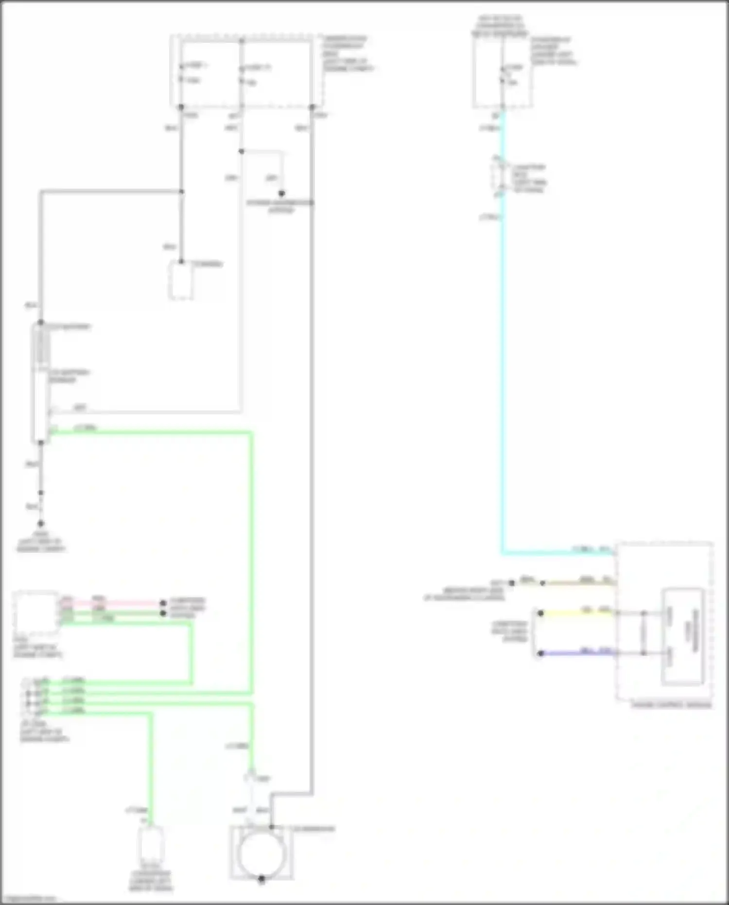 Wiring diagram f-can l for Acura Integra IV (2022-2024) (2 of 11)