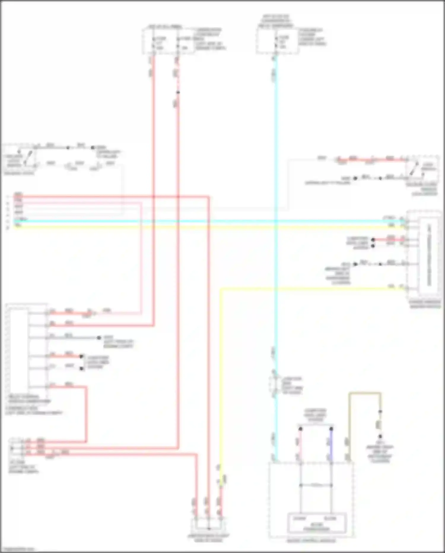 Wiring diagram gauge control module for Acura Integra IV (2022-2024) (27 of 34)