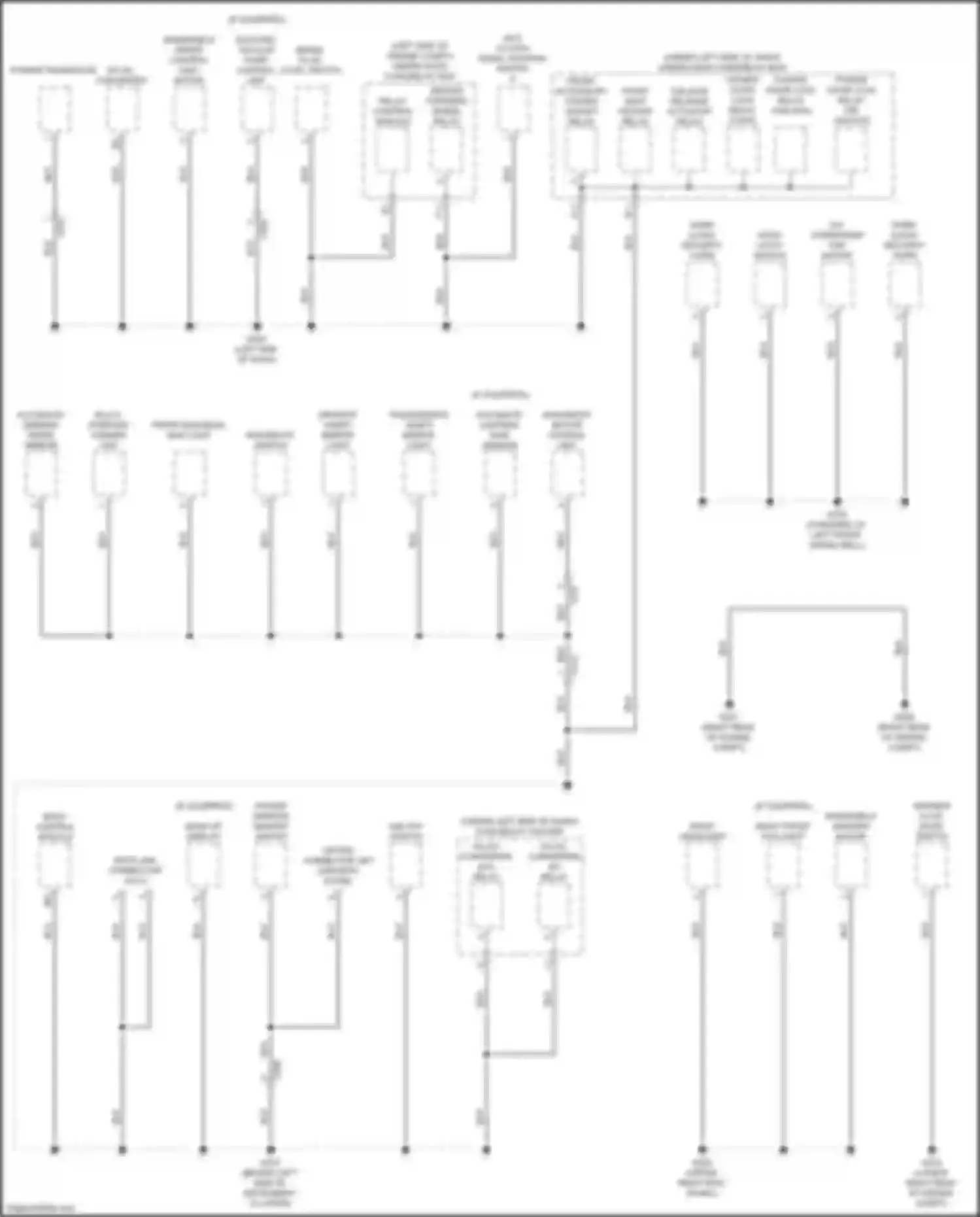 Wiring diagram moonroof motor/ control unit for Acura Integra IV (2022-2024) (2 of 4)