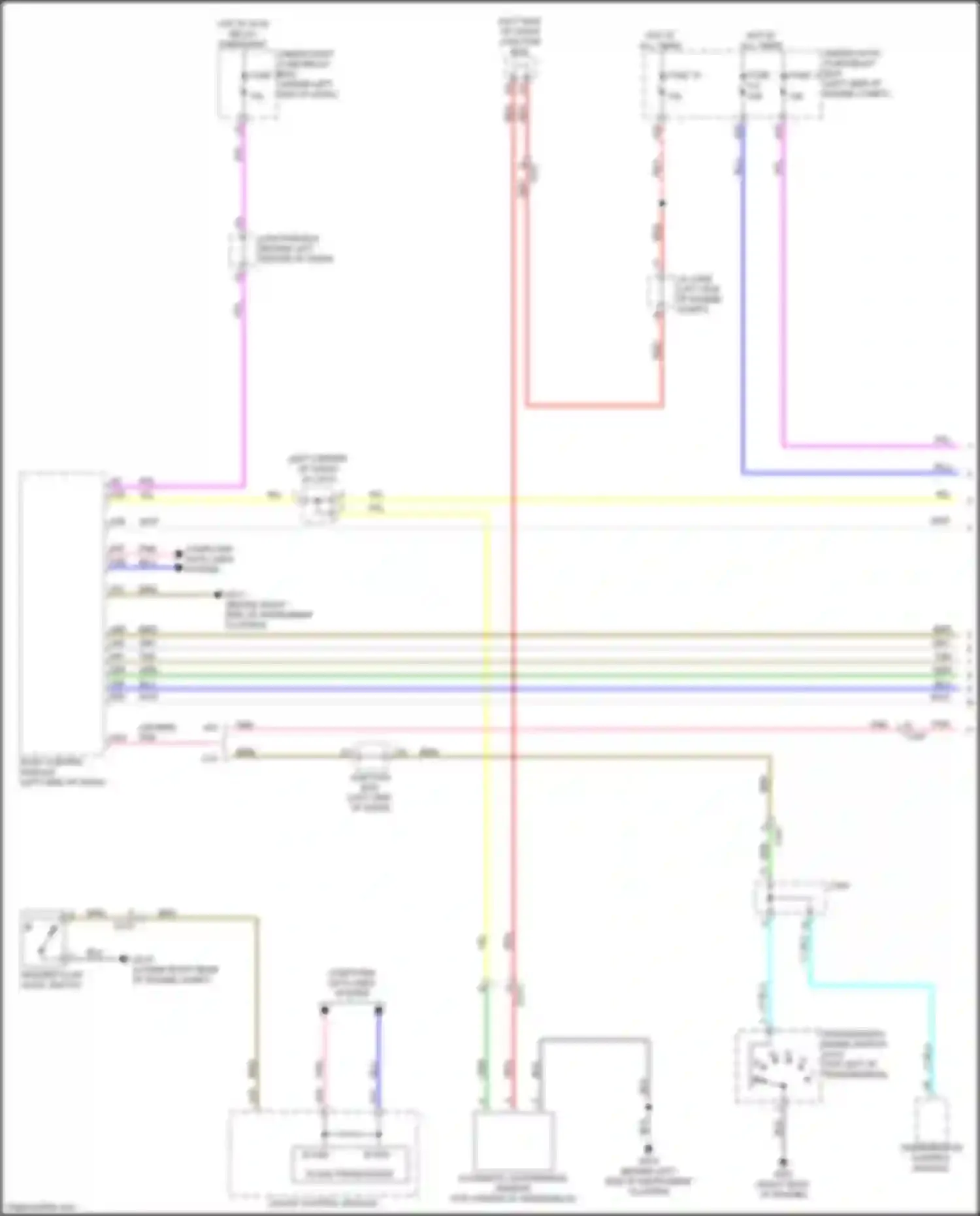 Wiring diagram pnk m/t for Acura Integra IV (2022-2024) (2 of 3)