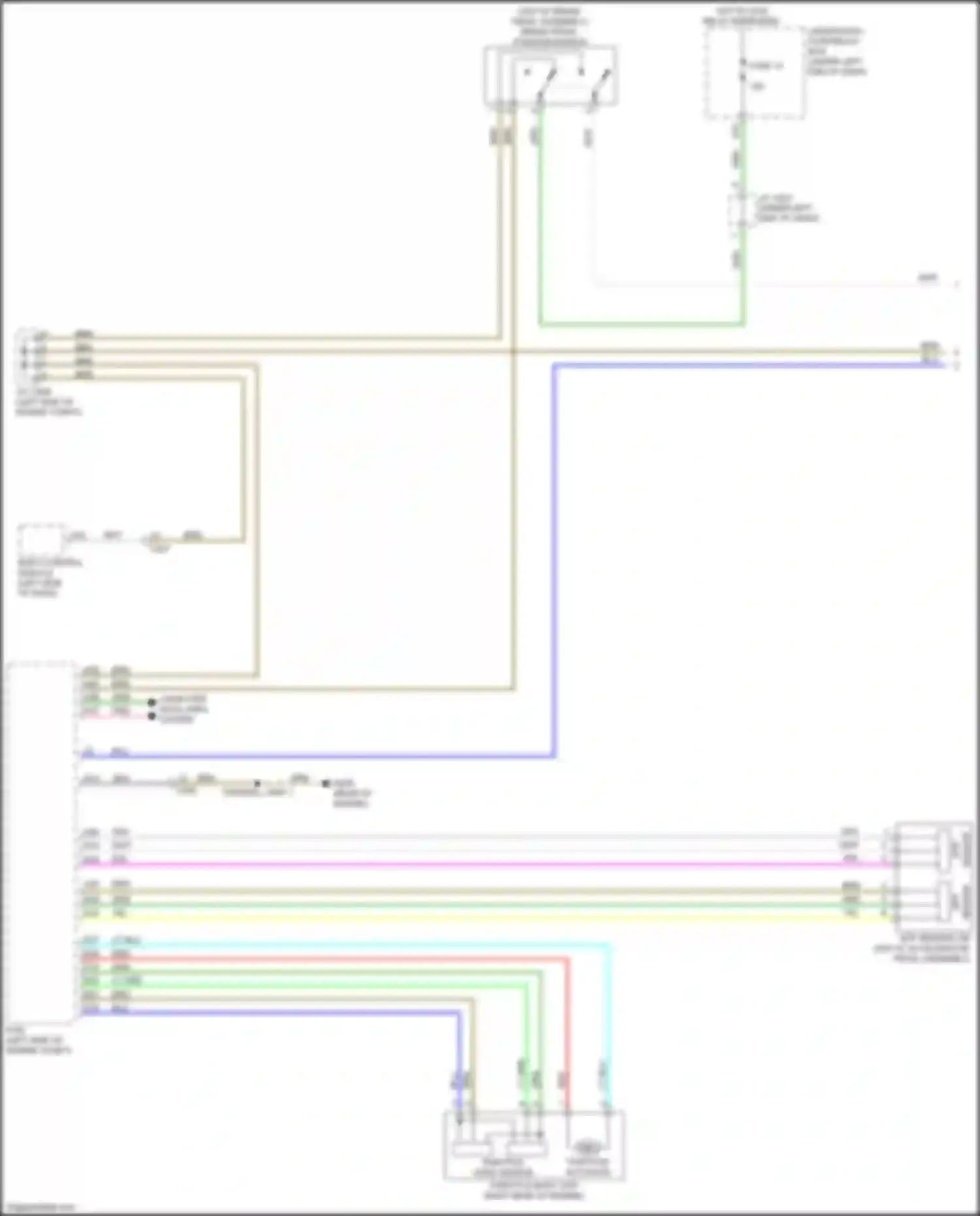 Wiring diagram sensor a for Acura Integra IV (2022-2024) (1 of 1)