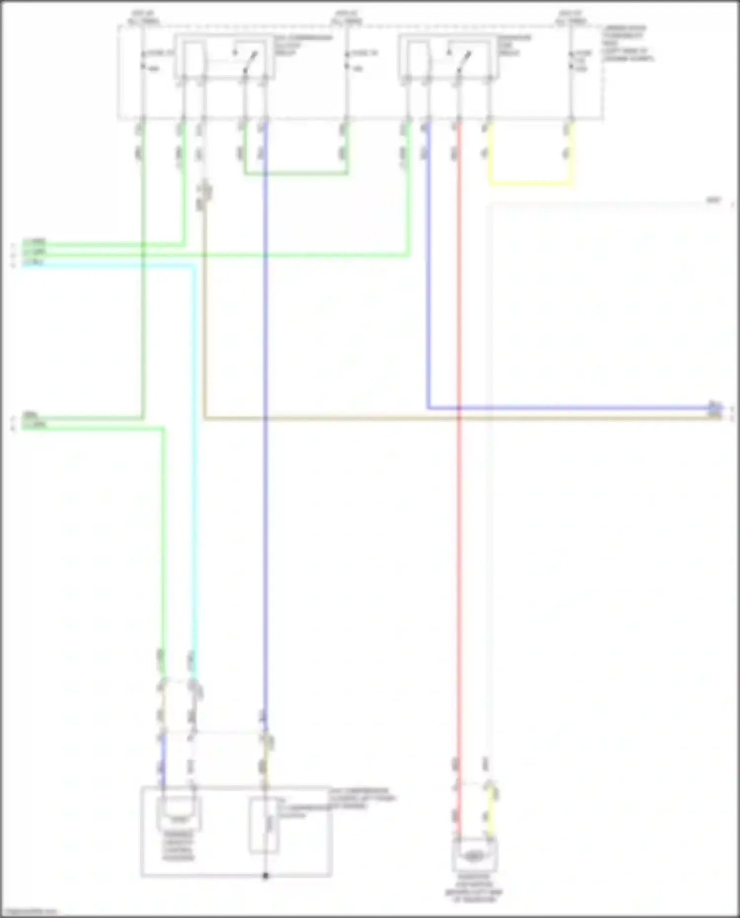 Wiring diagram under-hood fuse/relay box for Acura Integra IV (2022-2024) (22 of 47)