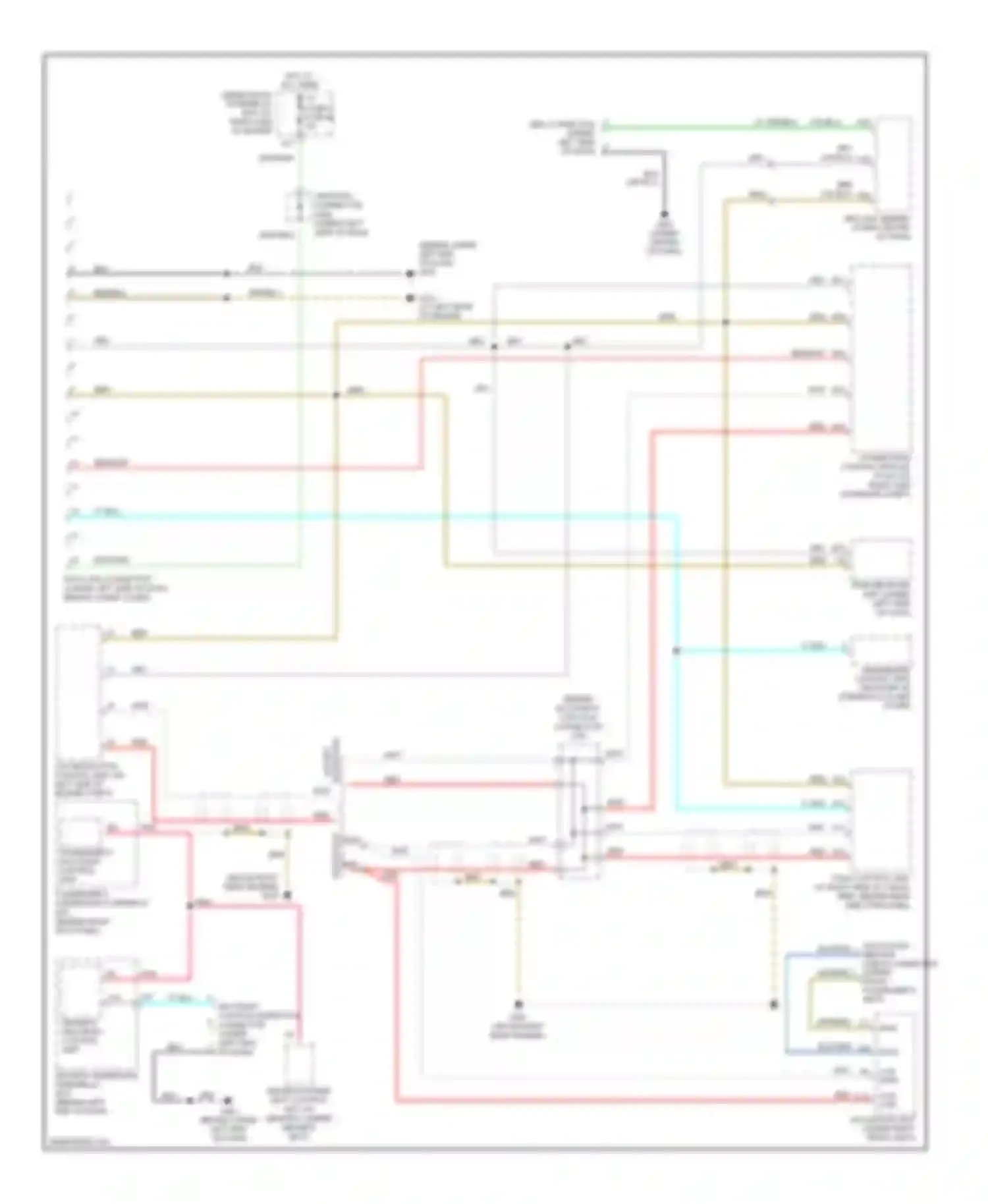 MDX Acura I (2000-2006): Computer data lines circuit