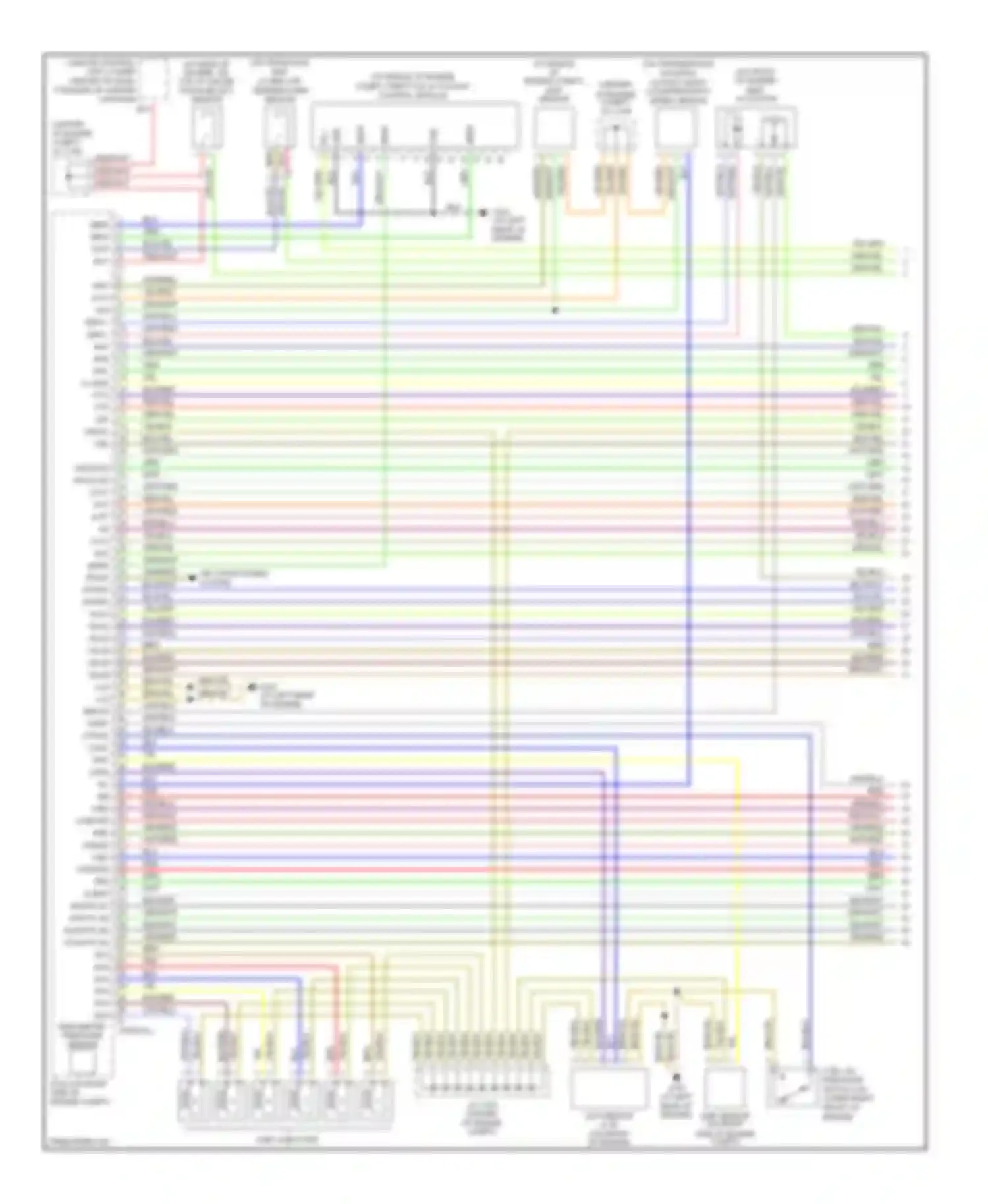 MDX Acura I (2000-2006): Wiring diagram engine performance 3.5l (1 of 5)