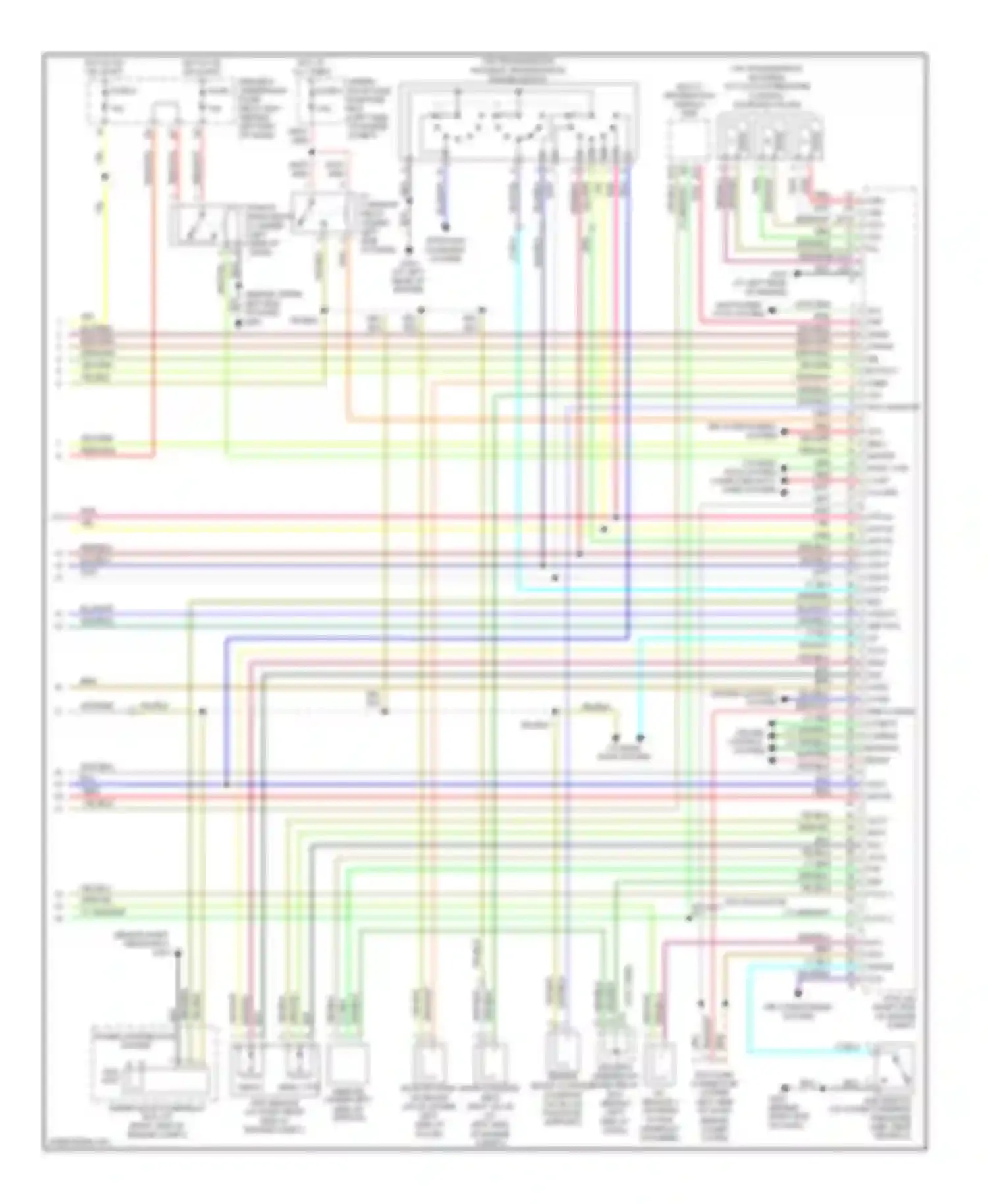 MDX Acura I (2000-2006): Wiring diagram engine performance 3.5l (5 of 5)