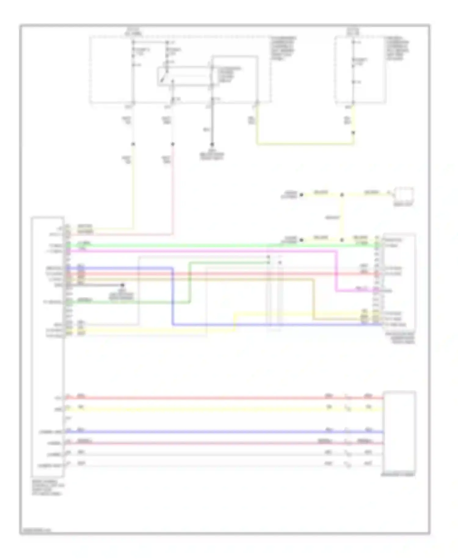 Wiring diagram blu for Acura MDX I (2000-2006) (30 of 57)