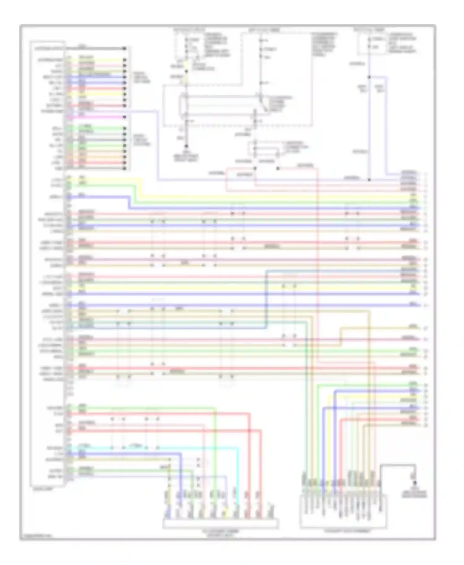 Wiring diagram com chk for Acura MDX I (2000-2006) (1 of 1)