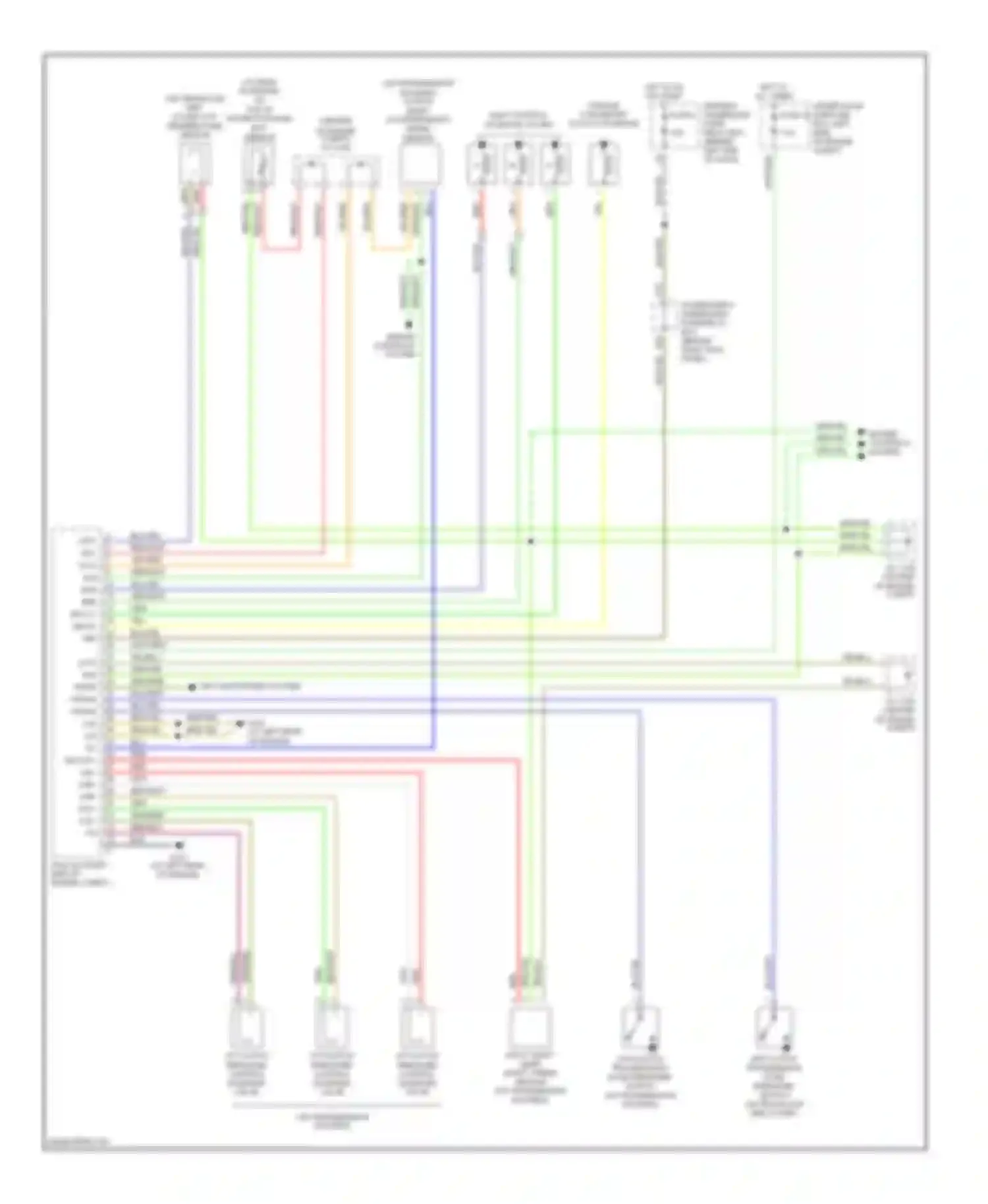 Wiring diagram grn/red for Acura MDX I (2000-2006) (22 of 32)