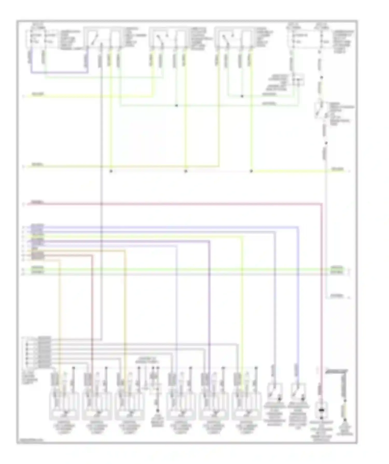 Wiring diagram junction connector for Acura MDX I (2000-2006) (8 of 8)