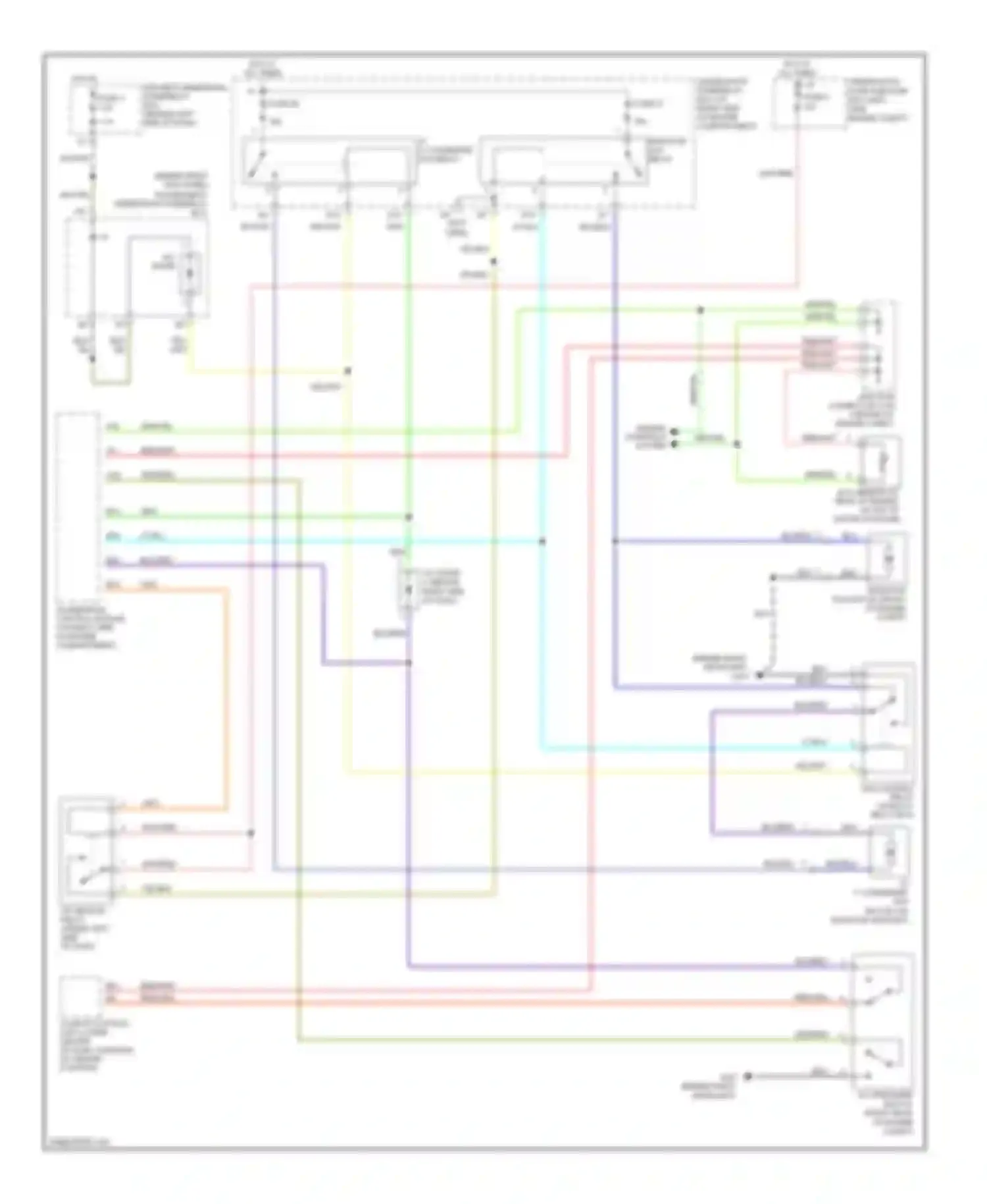 Wiring diagram red/wht for Acura MDX I (2000-2006) (6 of 25)