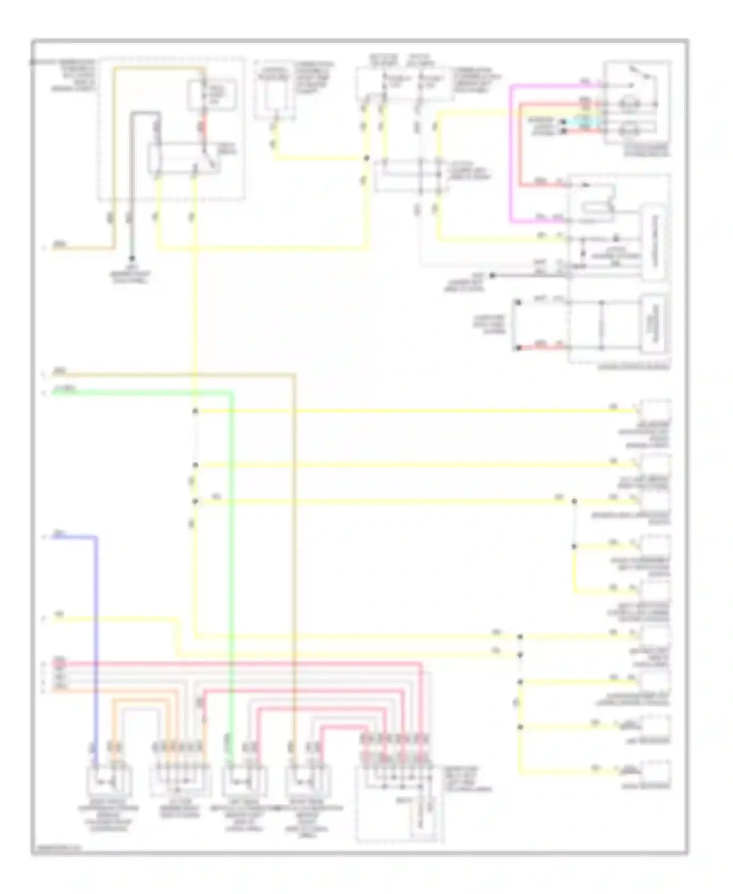 MDX Acura II facelift (2010-2013): Electronic suspension circuit (2 of 2)