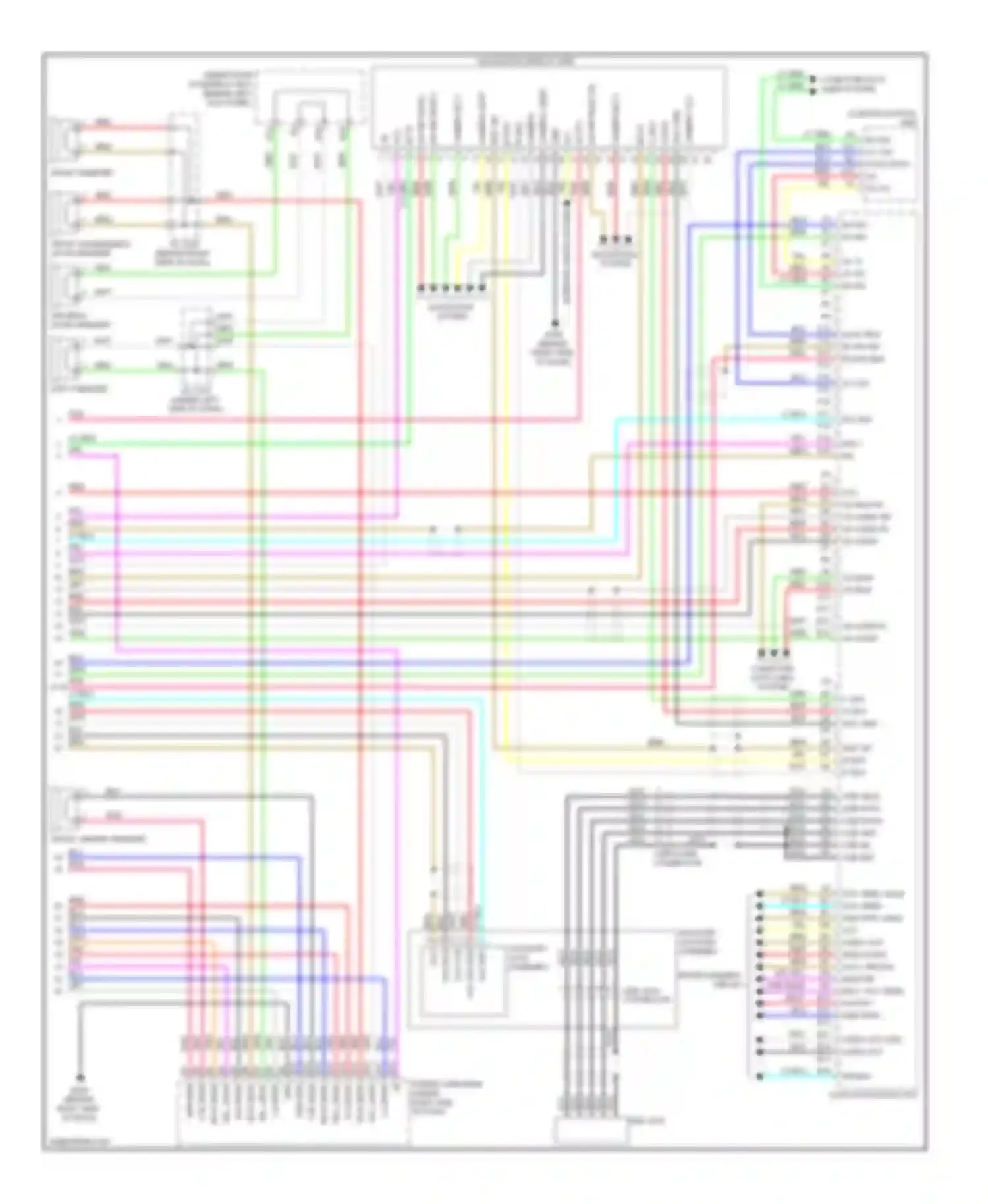 Wiring diagram b-can ac clk auto data ac so ac si for Acura MDX II facelift (2010-2013) (1 of 4)