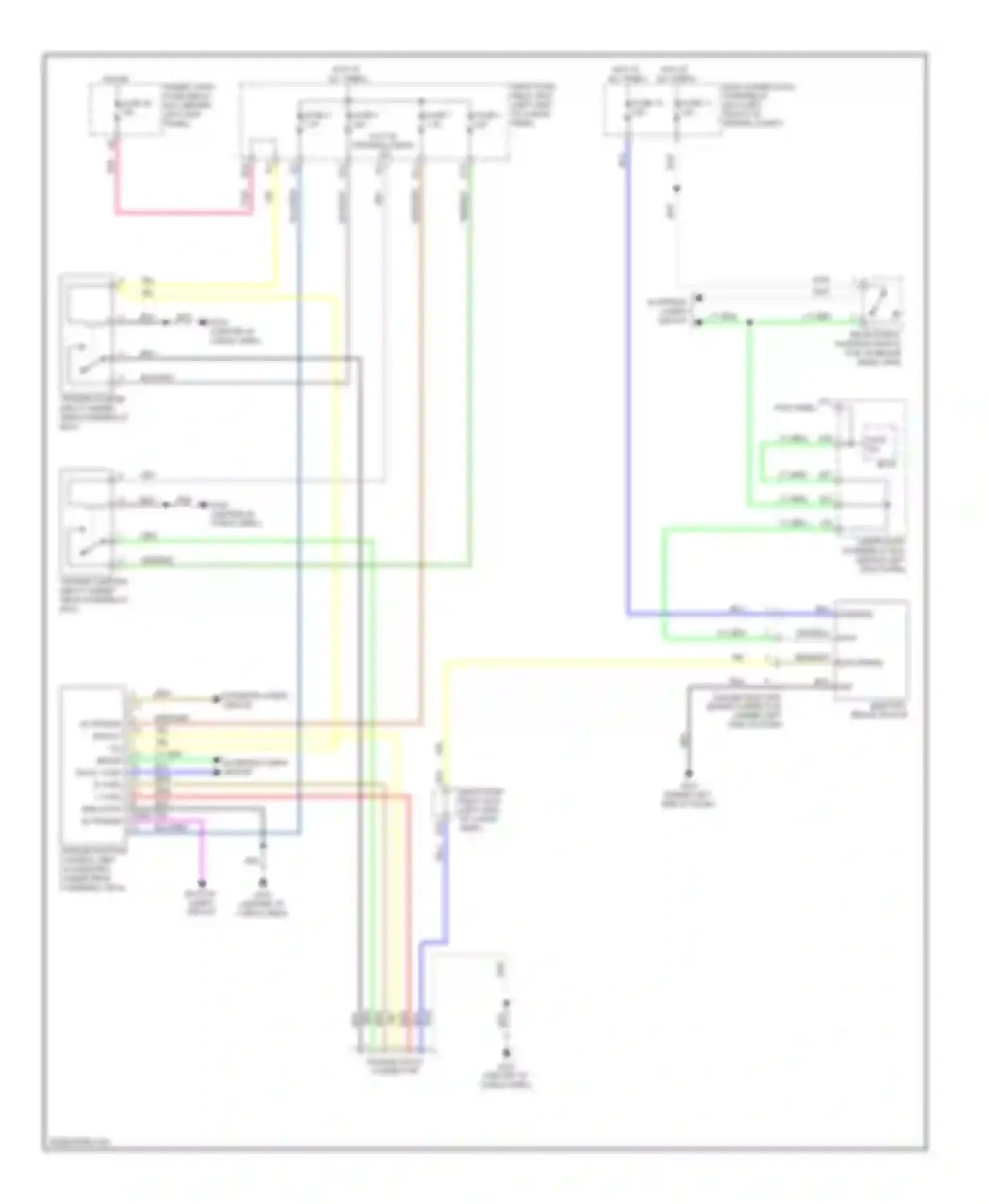 Wiring diagram brn for Acura MDX II facelift (2010-2013) (28 of 96)