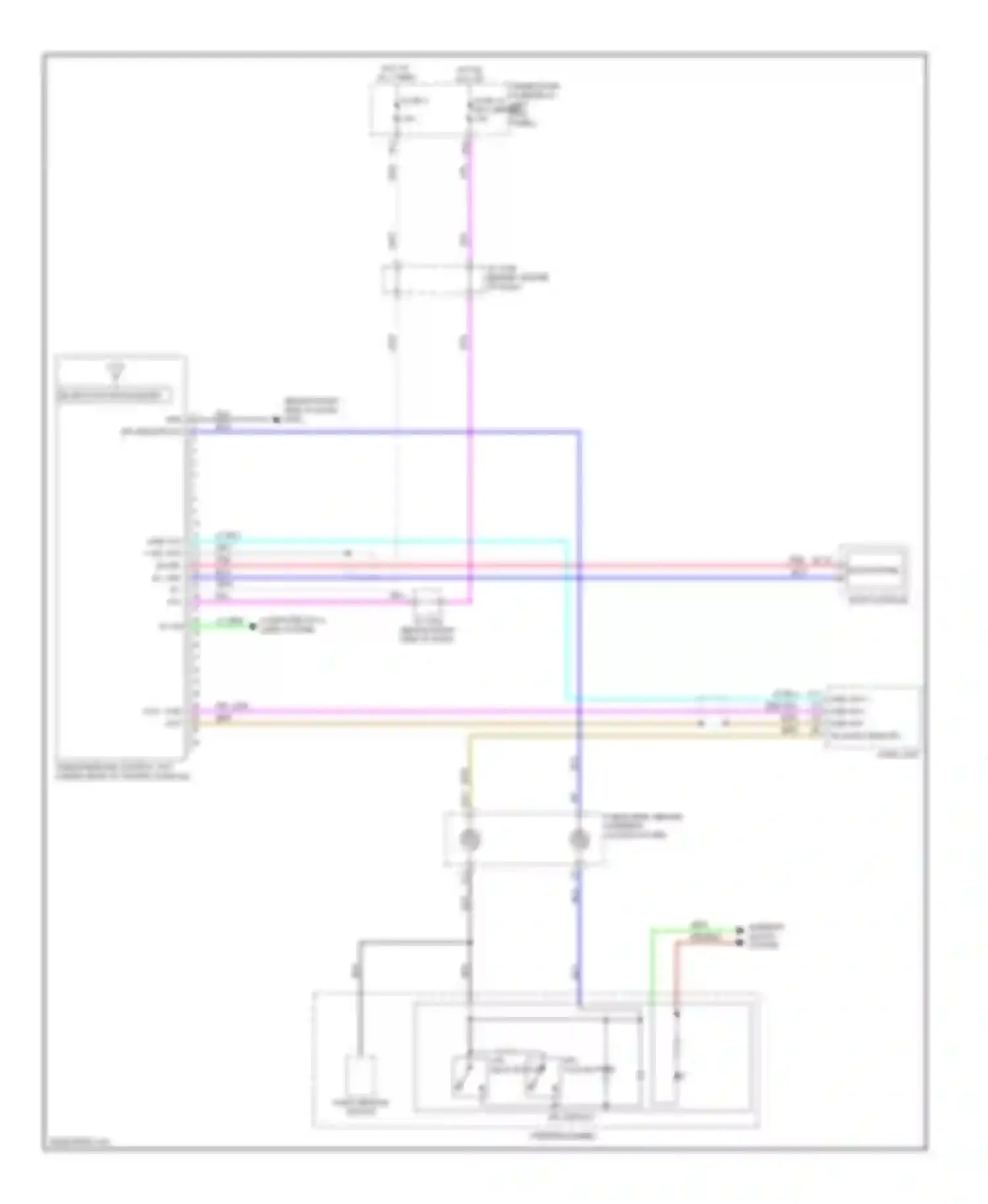 Wiring diagram brn for Acura MDX II facelift (2010-2013) (41 of 96)