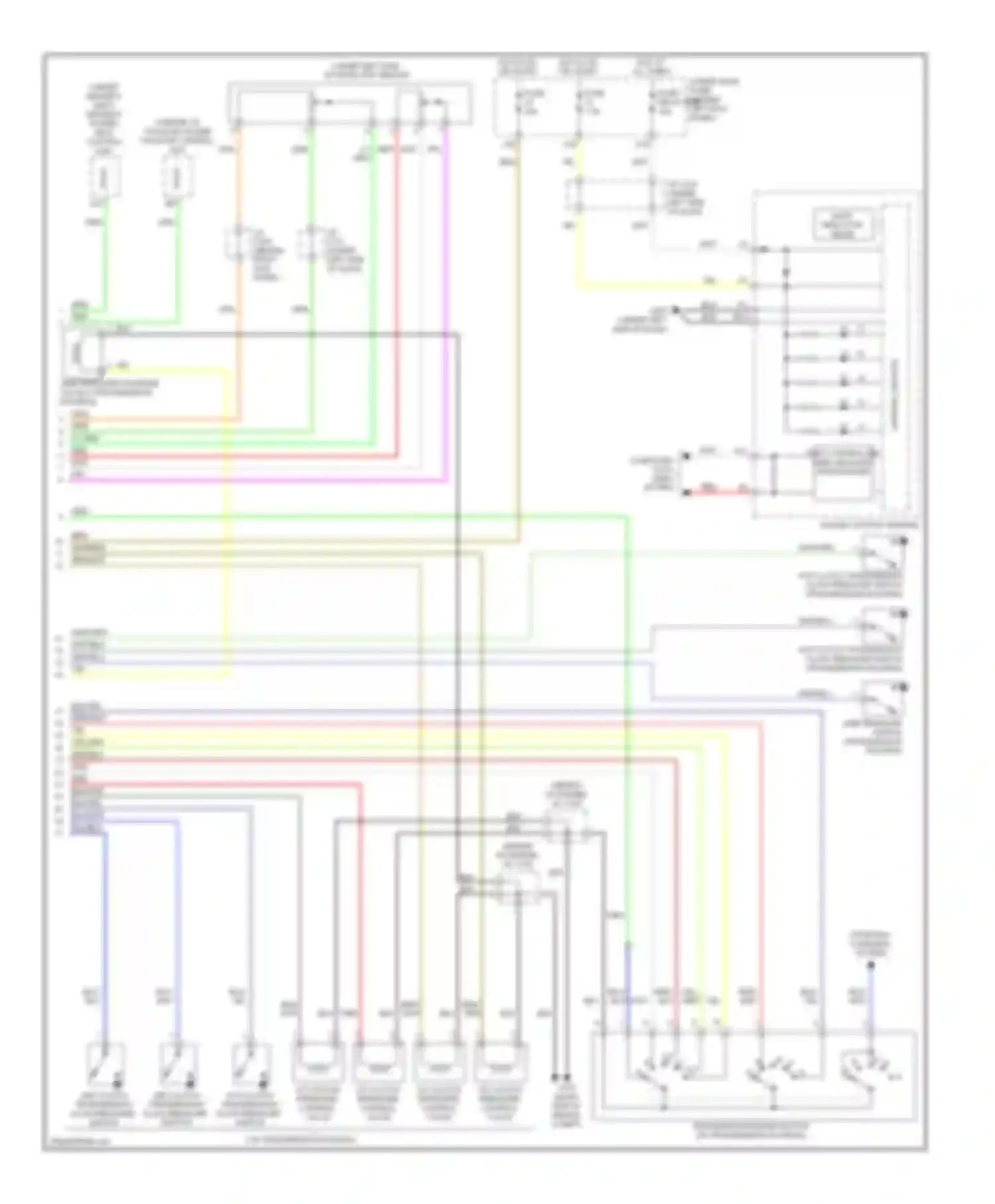 Wiring diagram brn for Acura MDX II facelift (2010-2013) (91 of 96)