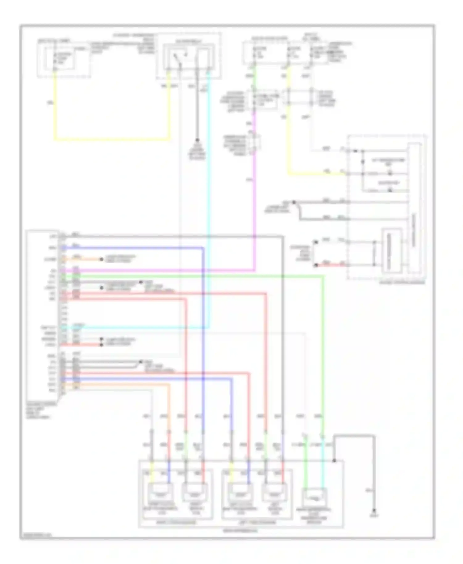 Wiring diagram hot in on or start for Acura MDX II facelift (2010-2013) (33 of 39)