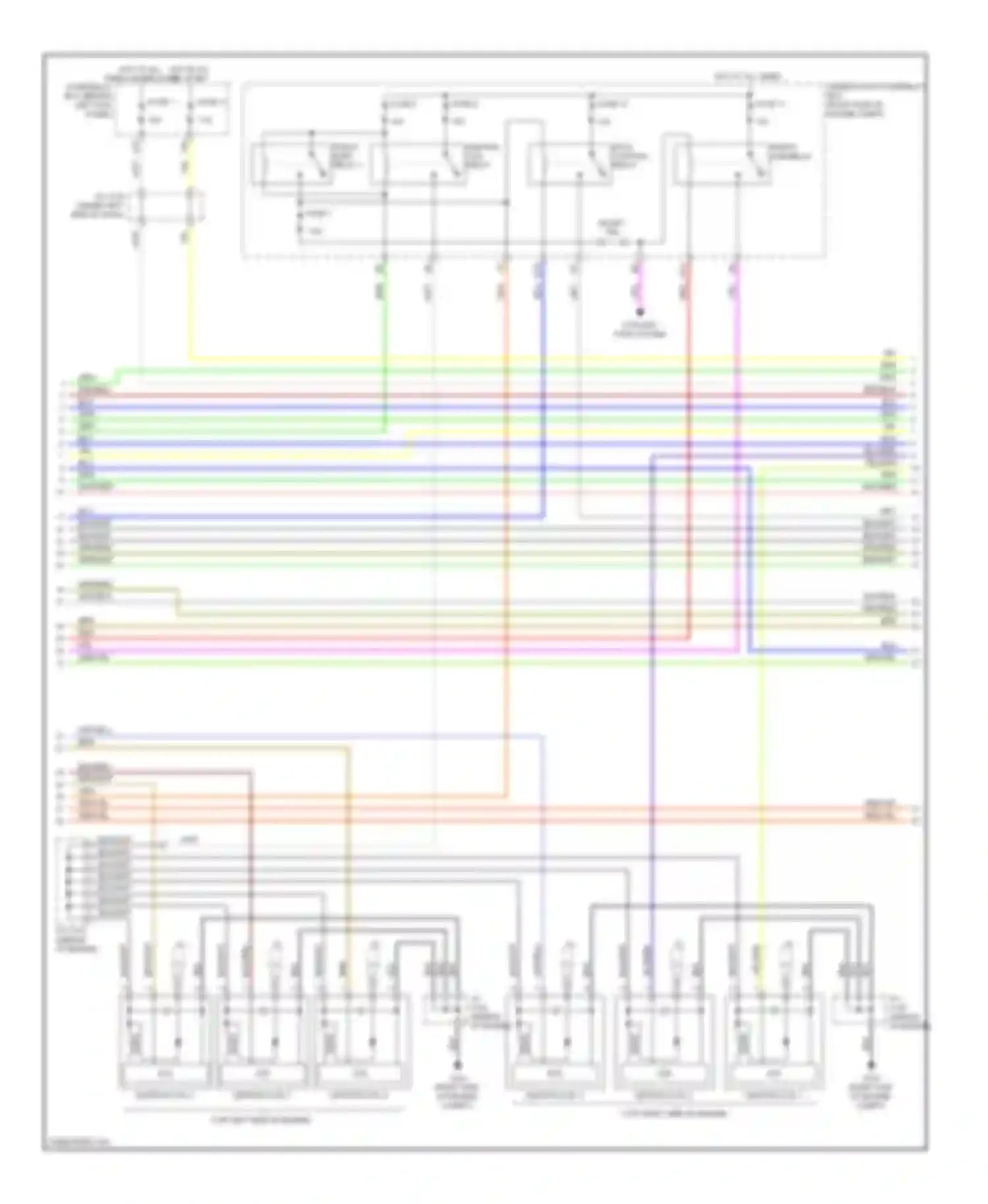Wiring diagram ignition coil 2 for Acura MDX II facelift (2010-2013) (1 of 1)