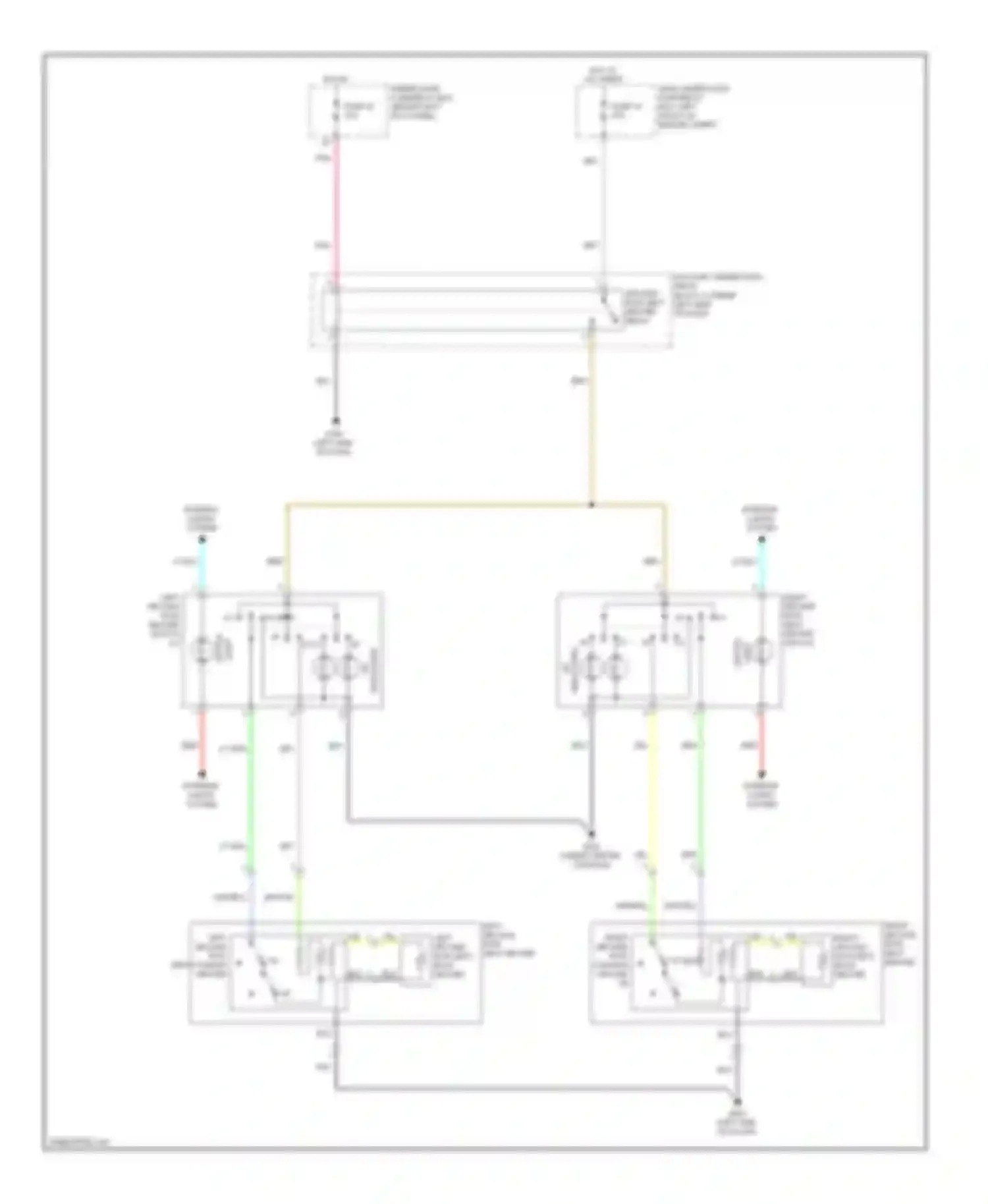 Wiring diagram lo hi hi lo for Acura MDX II facelift (2010-2013) (2 of 2)