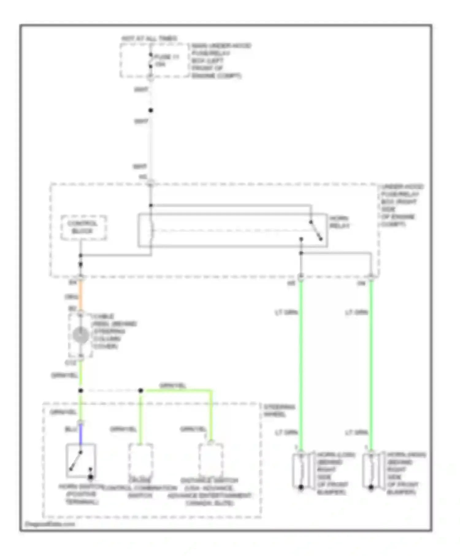 Wiring diagram org/ for Acura MDX II facelift (2010-2013) (27 of 80)