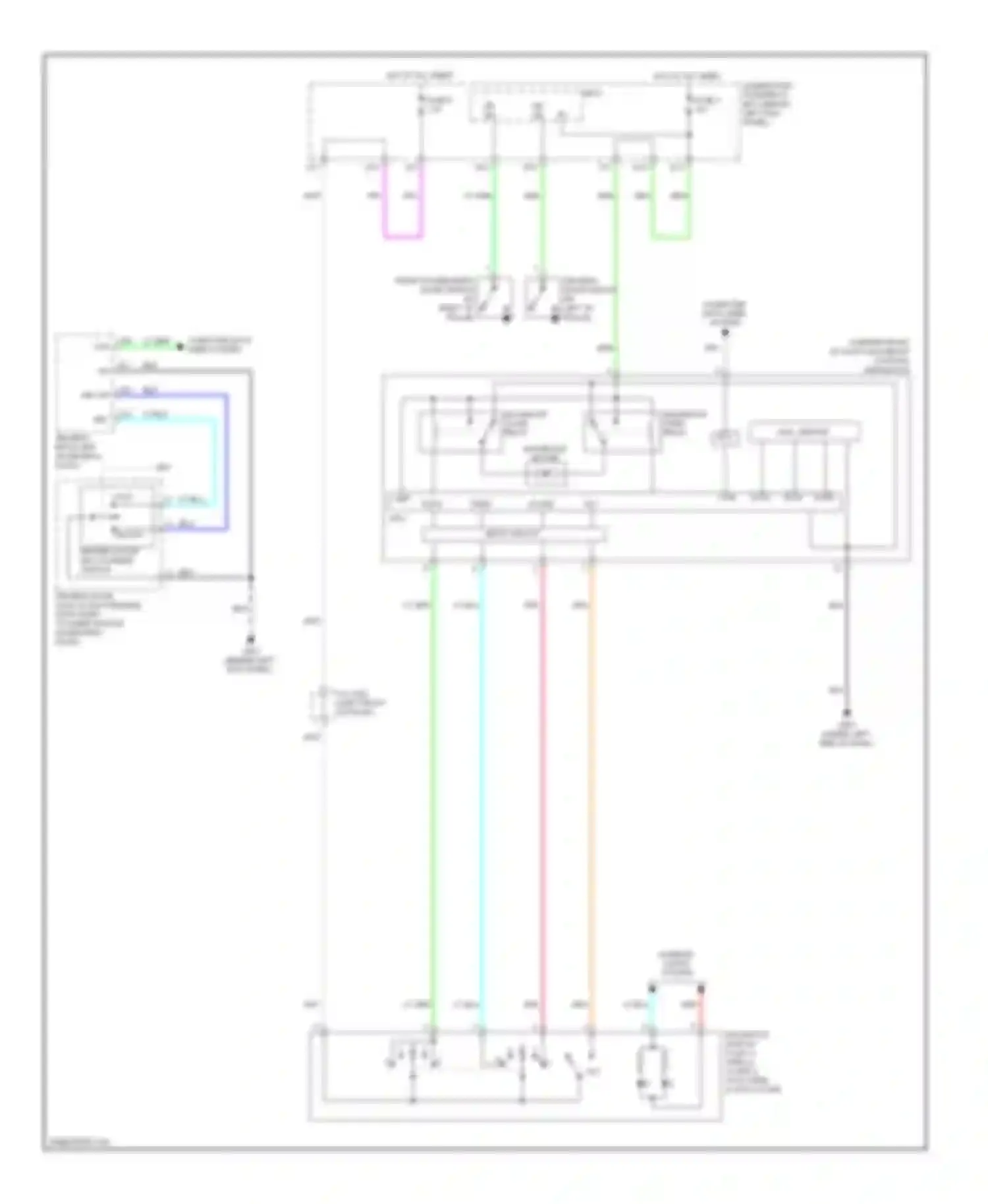 Wiring diagram org/ for Acura MDX II facelift (2010-2013) (53 of 80)