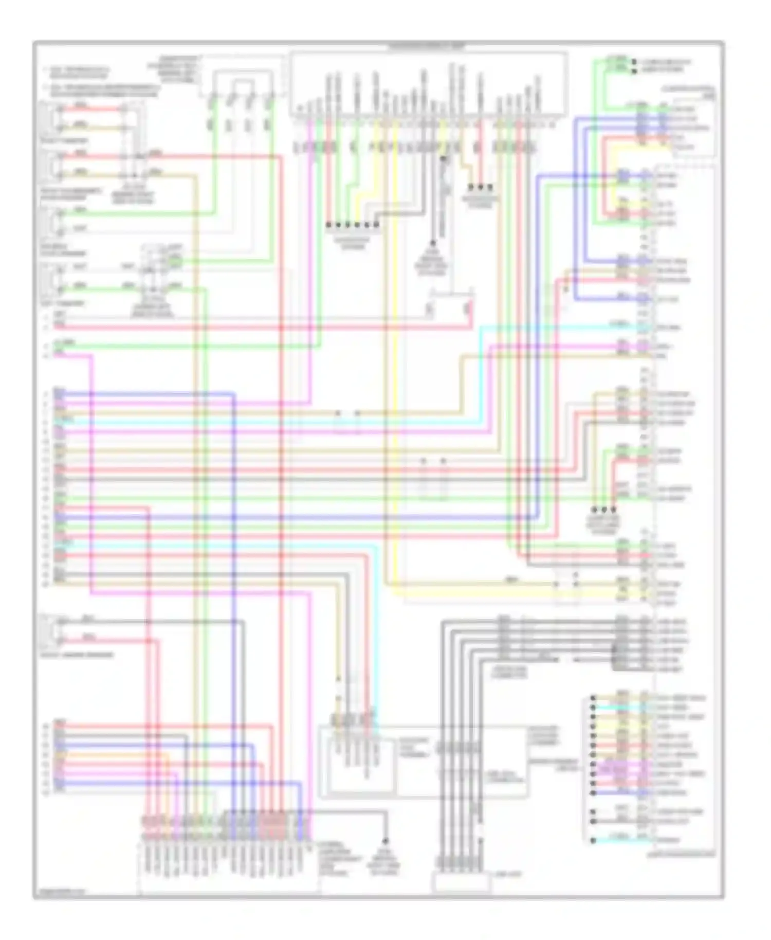Wiring diagram pnk ppl for Acura MDX II facelift (2010-2013) (7 of 12)