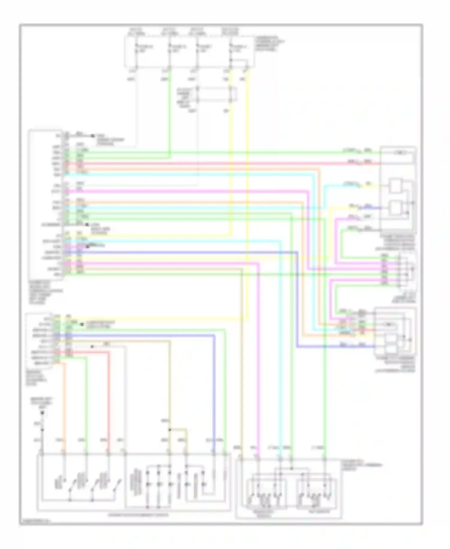 Wiring diagram pnk for Acura MDX II facelift (2010-2013) (35 of 84)