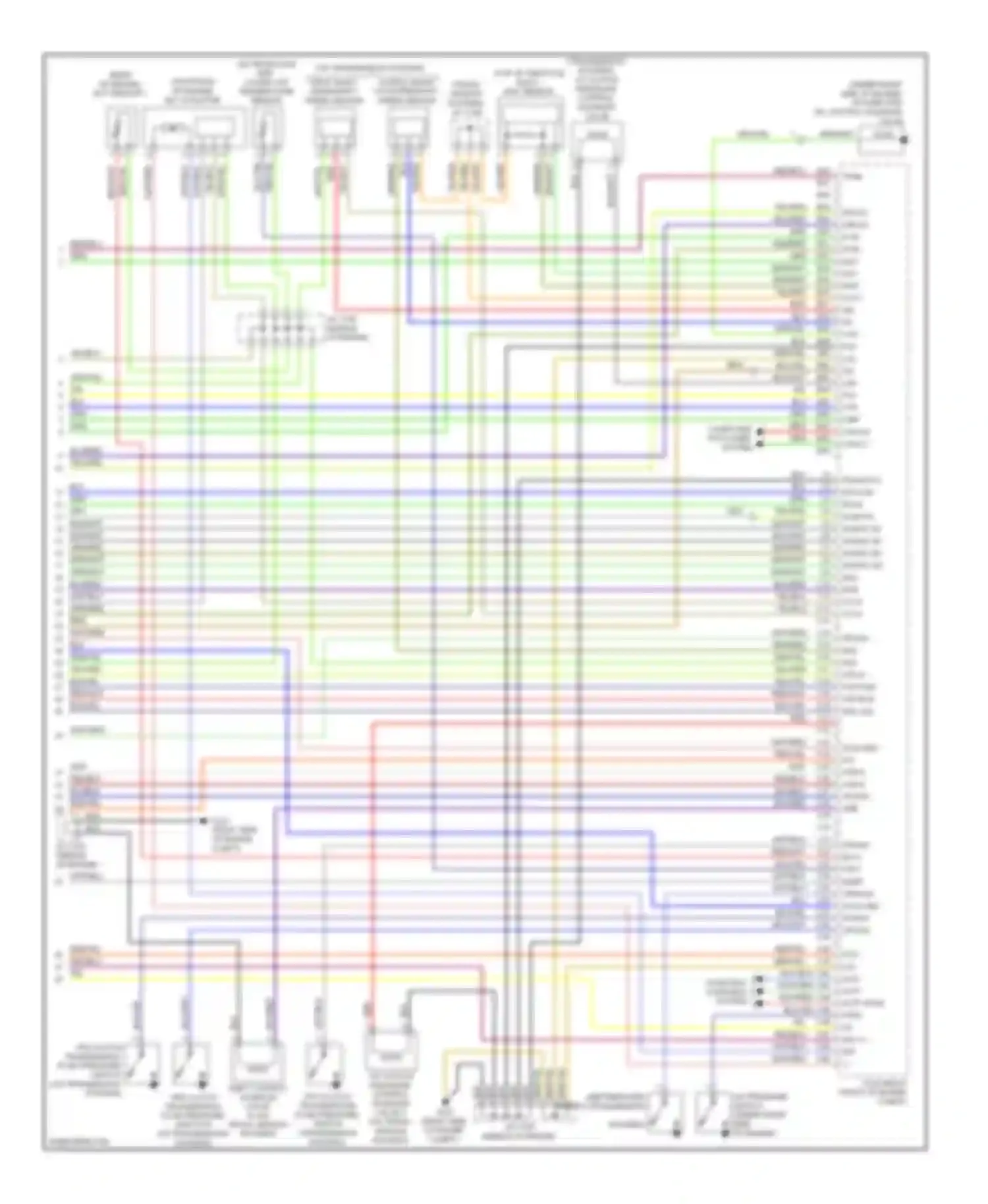 Wiring diagram red for Acura MDX II facelift (2010-2013) (30 of 96)