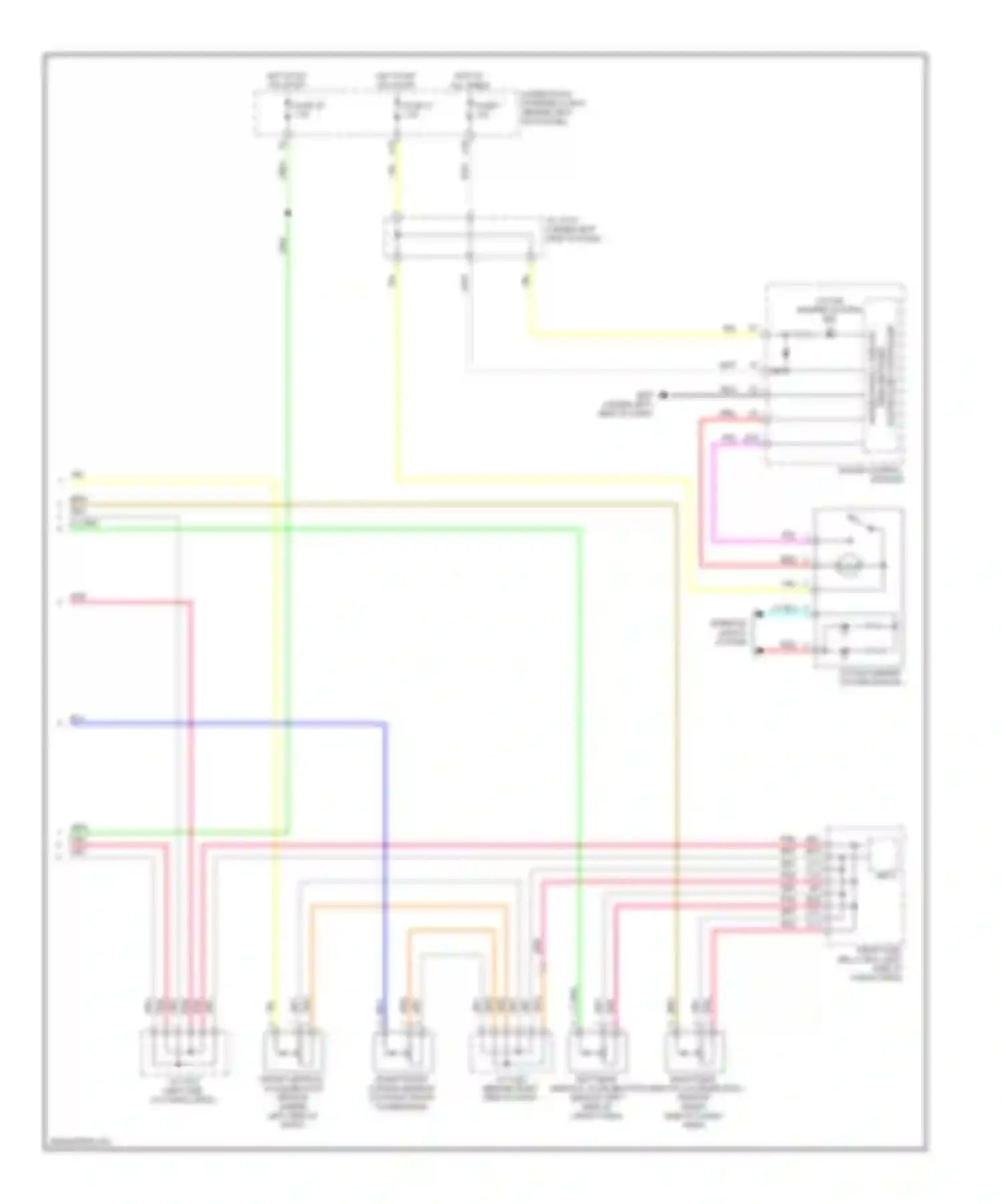 MDX Acura II (2006-2010): Electronic suspension circuit (2 of 2)