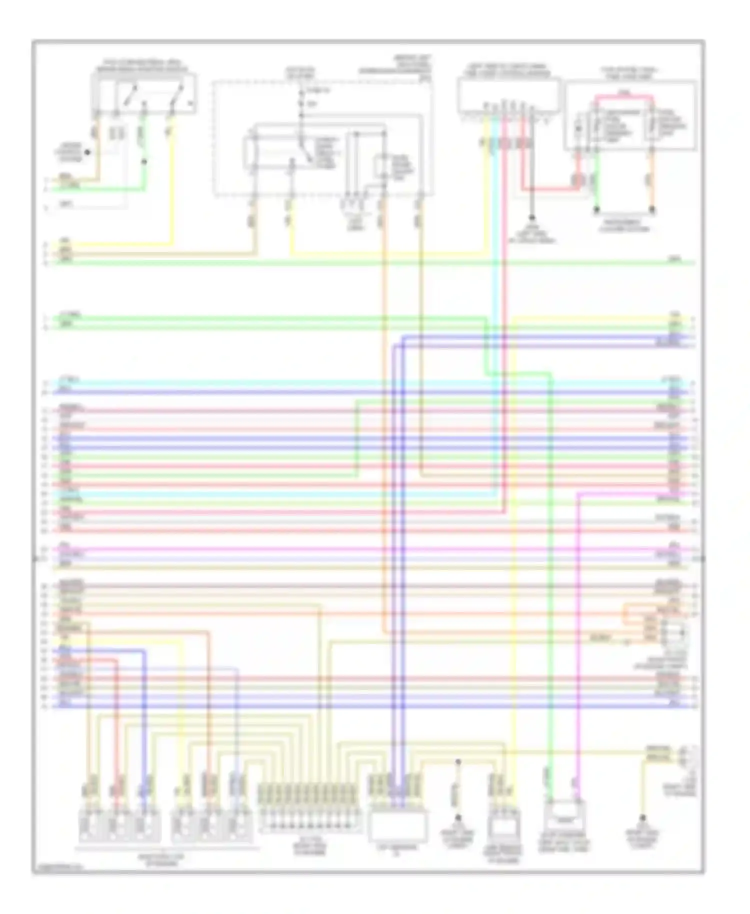 MDX Acura II (2006-2010): Wiring diagram engine performance 3.7l (2 of 6)