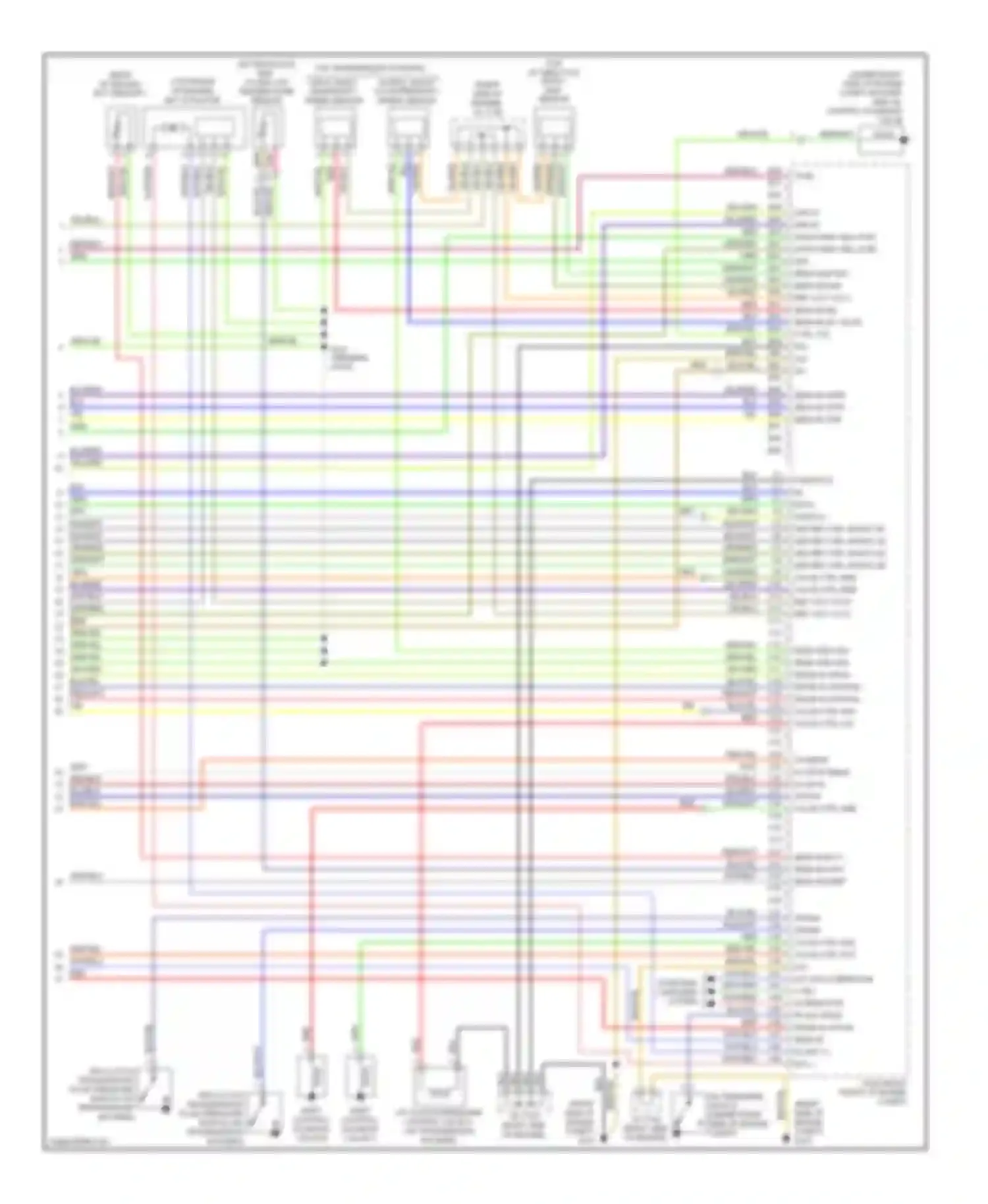 MDX Acura II (2006-2010): Wiring diagram engine performance 3.7l (6 of 6)
