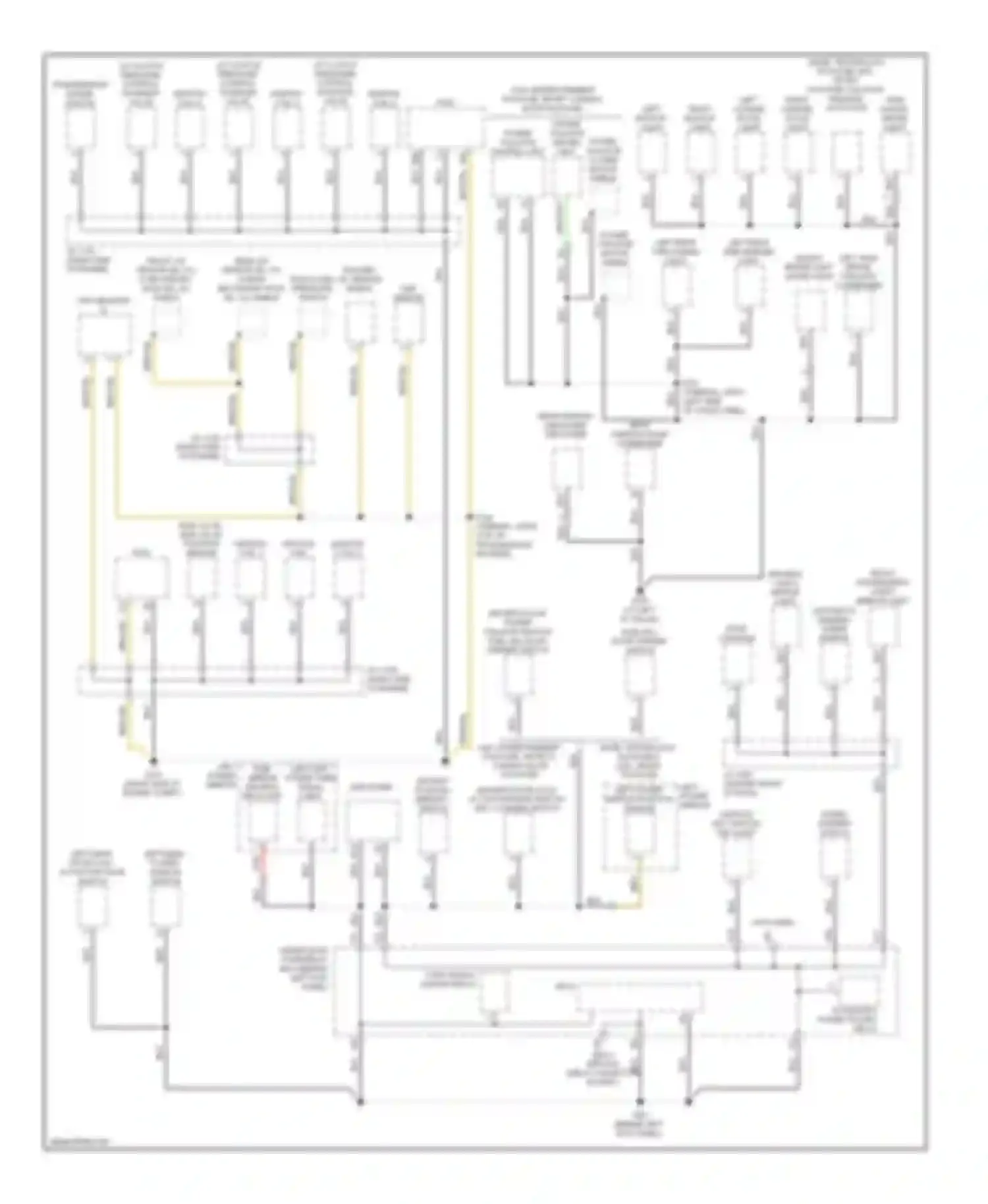 MDX Acura II (2006-2010): Ground distribution circuit (3 of 3)