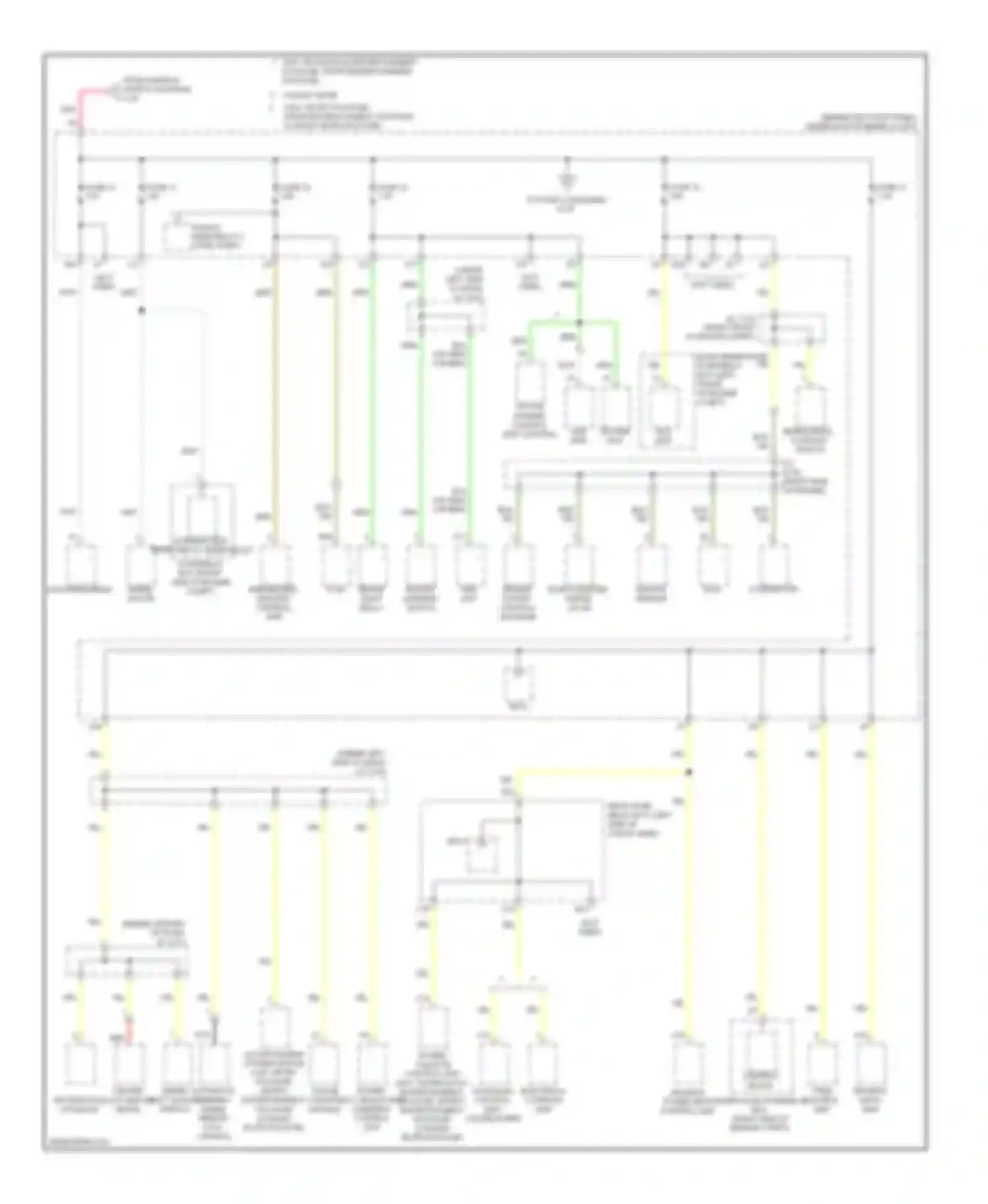 MDX Acura II (2006-2010): Power distribution circuit (5 of 6)