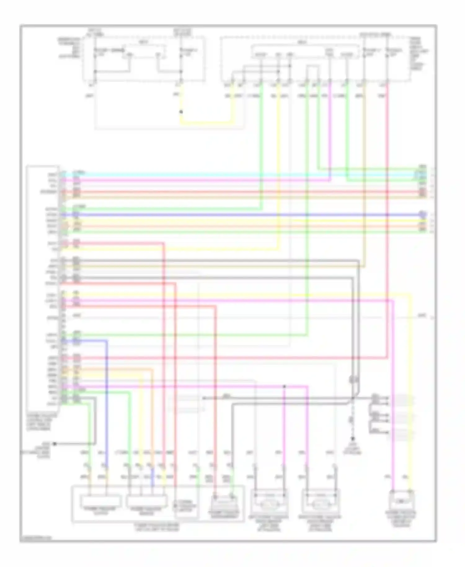 MDX Acura II (2006-2010): Power tailgate circuit (1 of 2)