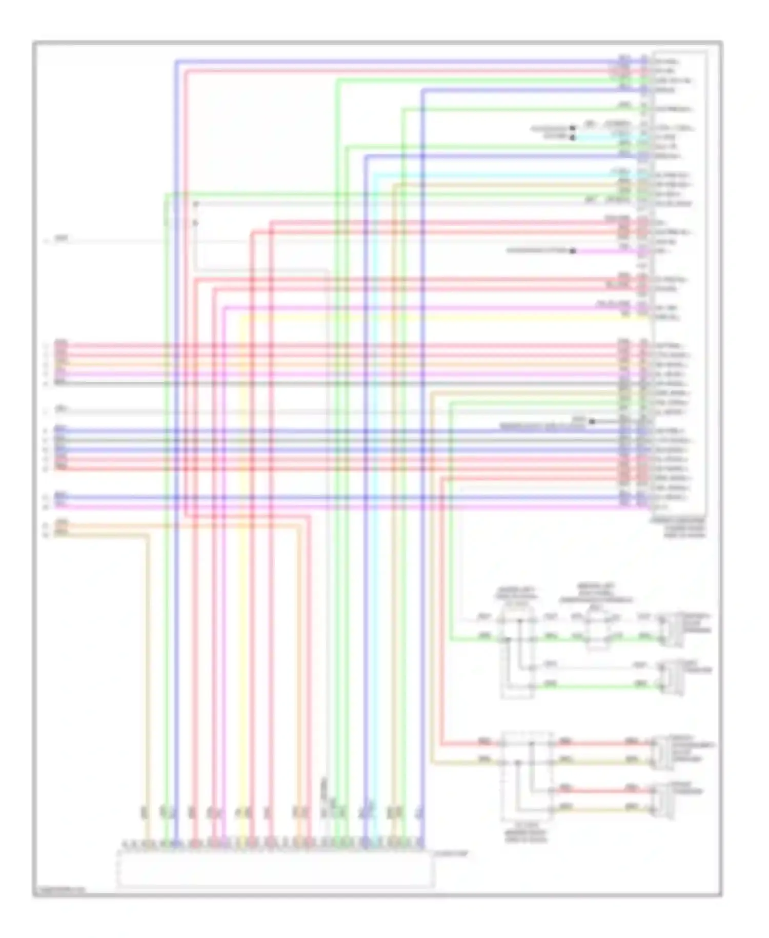 Wiring diagram grn for Acura MDX II (2006-2010) (58 of 73)