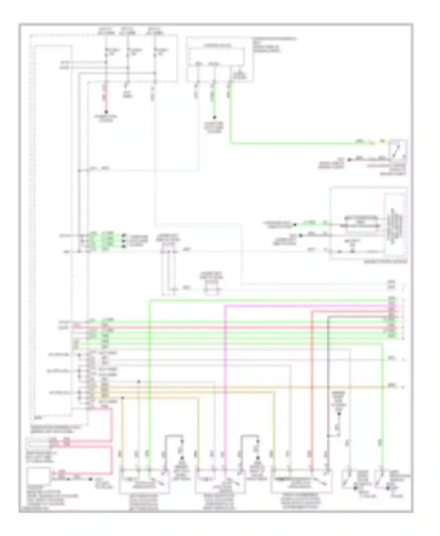 Wiring diagram hot at all times for Acura MDX II (2006-2010) (8 of 50)
