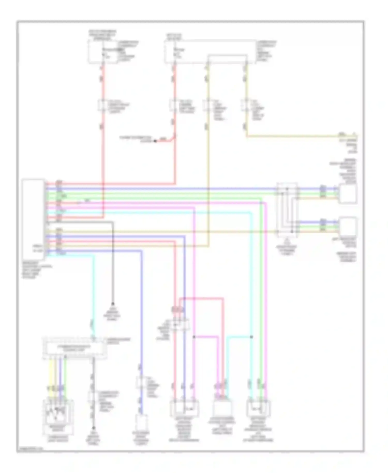Wiring diagram hot in on or start for Acura MDX II (2006-2010) (13 of 33)