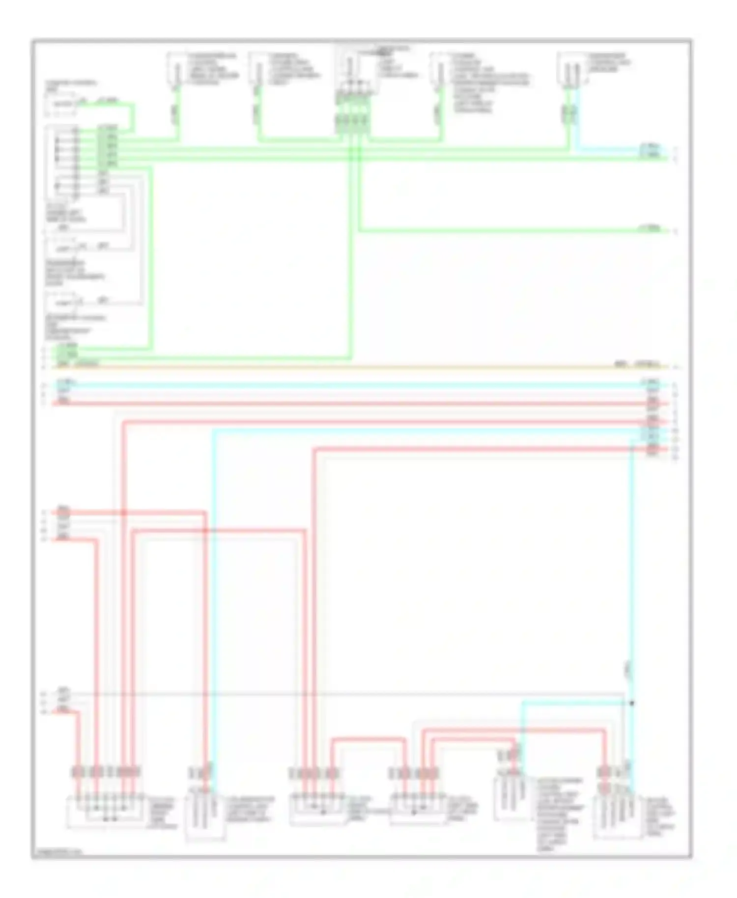 Wiring diagram red for Acura MDX II (2006-2010) (44 of 79)