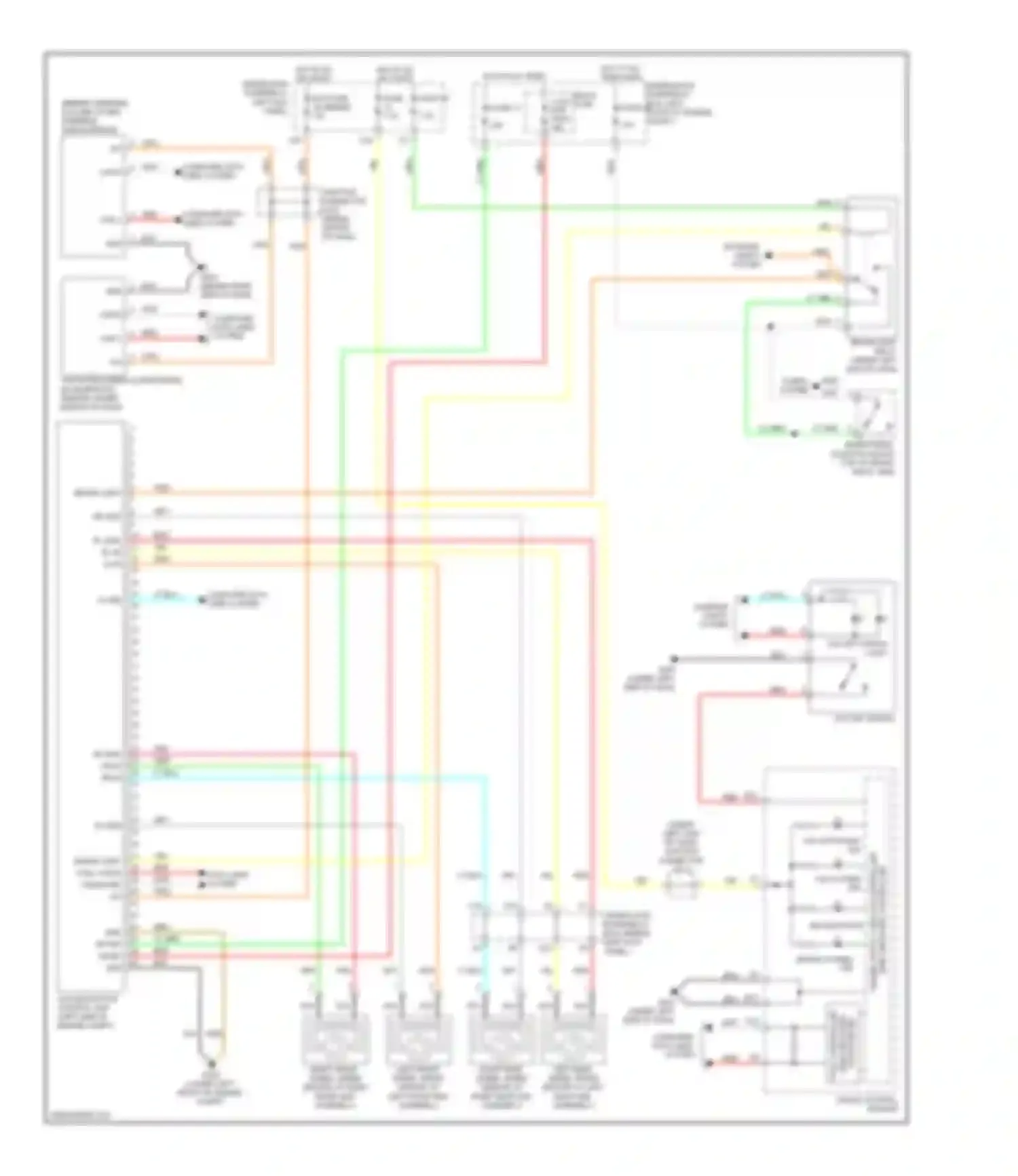 Wiring diagram yel for Acura MDX II (2006-2010) (1 of 71)